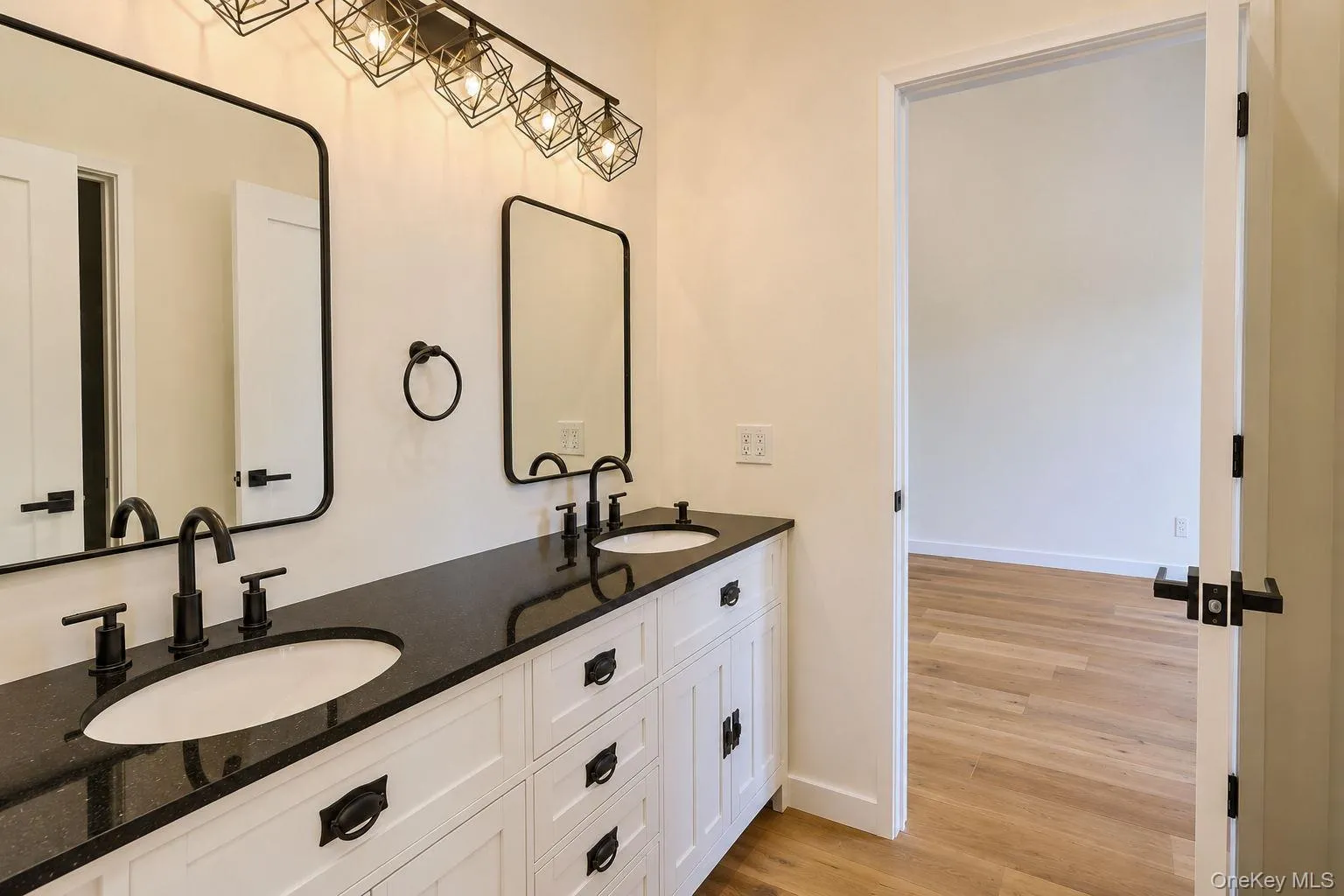 Jack and Jill bathroom between two bedrooms Jack and Jill bathroom between two bedrooms