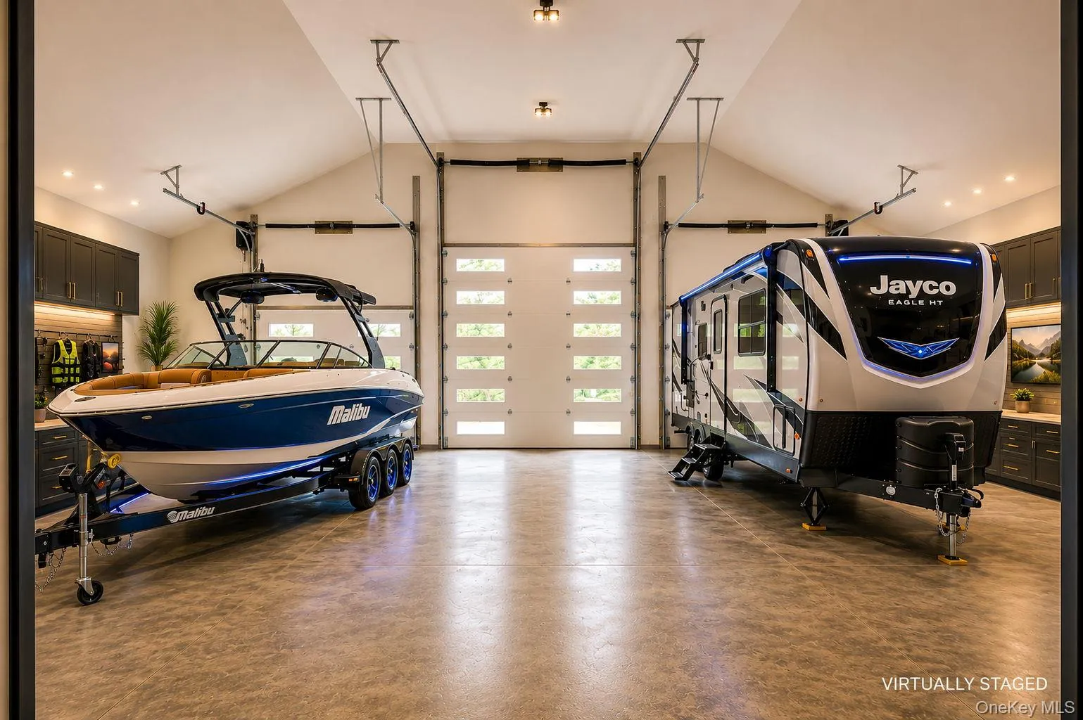 Virtually staged. Boat and RV have s been digitally added to show the room's potential scale and layout." Virtually staged. Boat and RV have s been digitally added to show the room's potential scale and layout."
