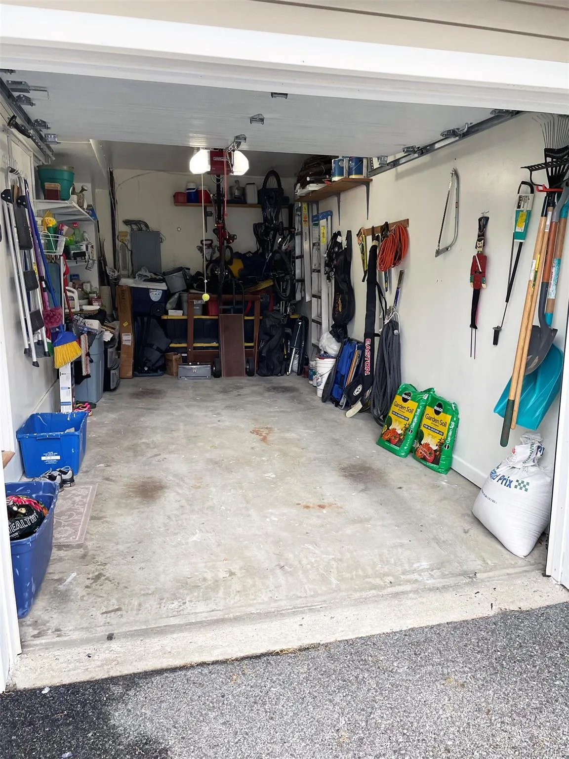 1 Car Garage and Storage 1 Car Garage and Storage