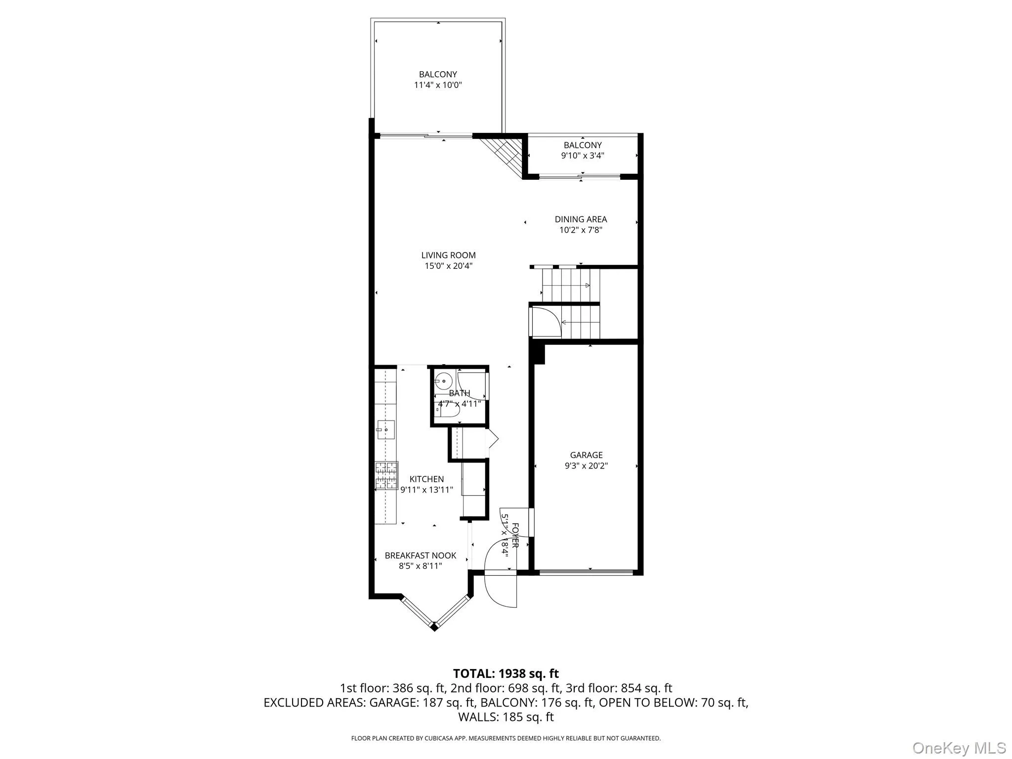 1st Level Floor Plan 1st Level Floor Plan