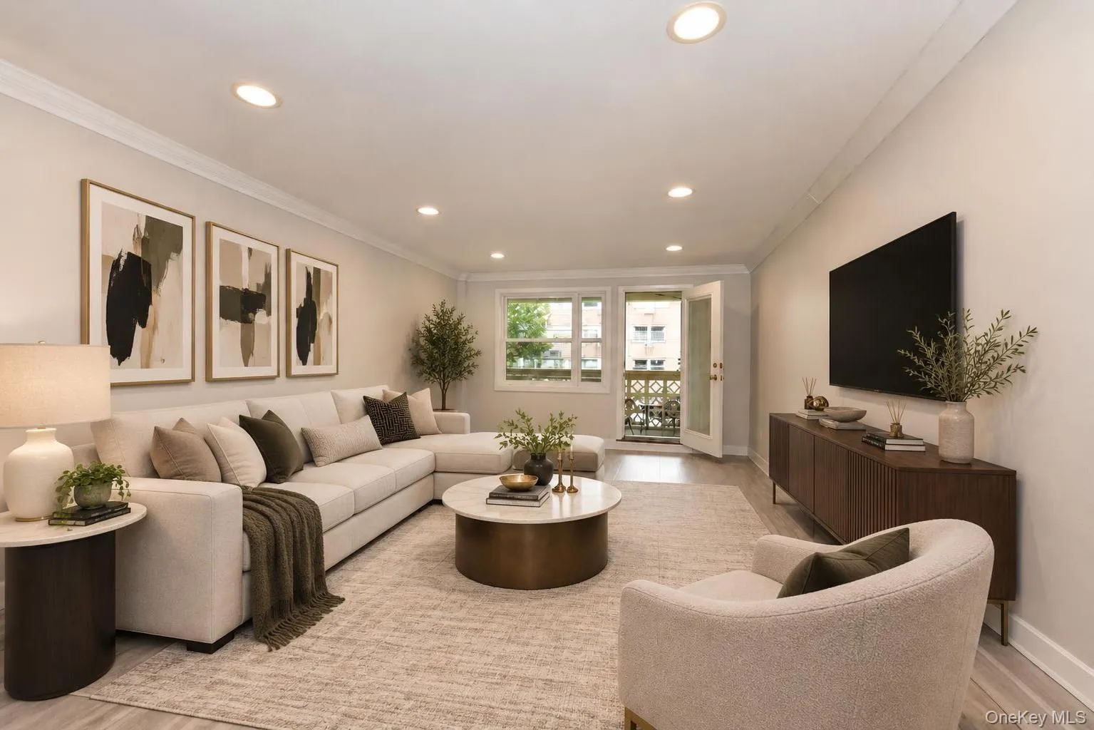 LIVING ROOM - STAGED LIVING ROOM - STAGED