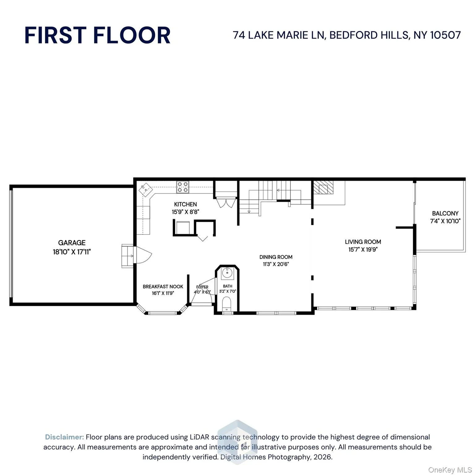 First Floor with 2 car Garage & deck First Floor with 2 car Garage & deck