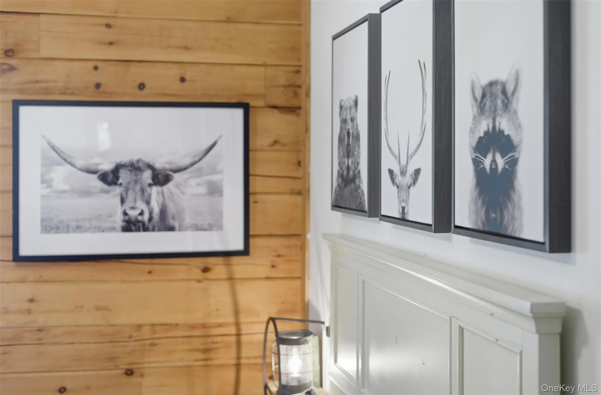 The wildlife room, decorated with handsome animal prints, fitting the a cabin in the woods. This home gives all the right vibes. The wildlife room, decorated with handsome animal prints, fitting the a cabin in the woods. This home gives all the right vibes.