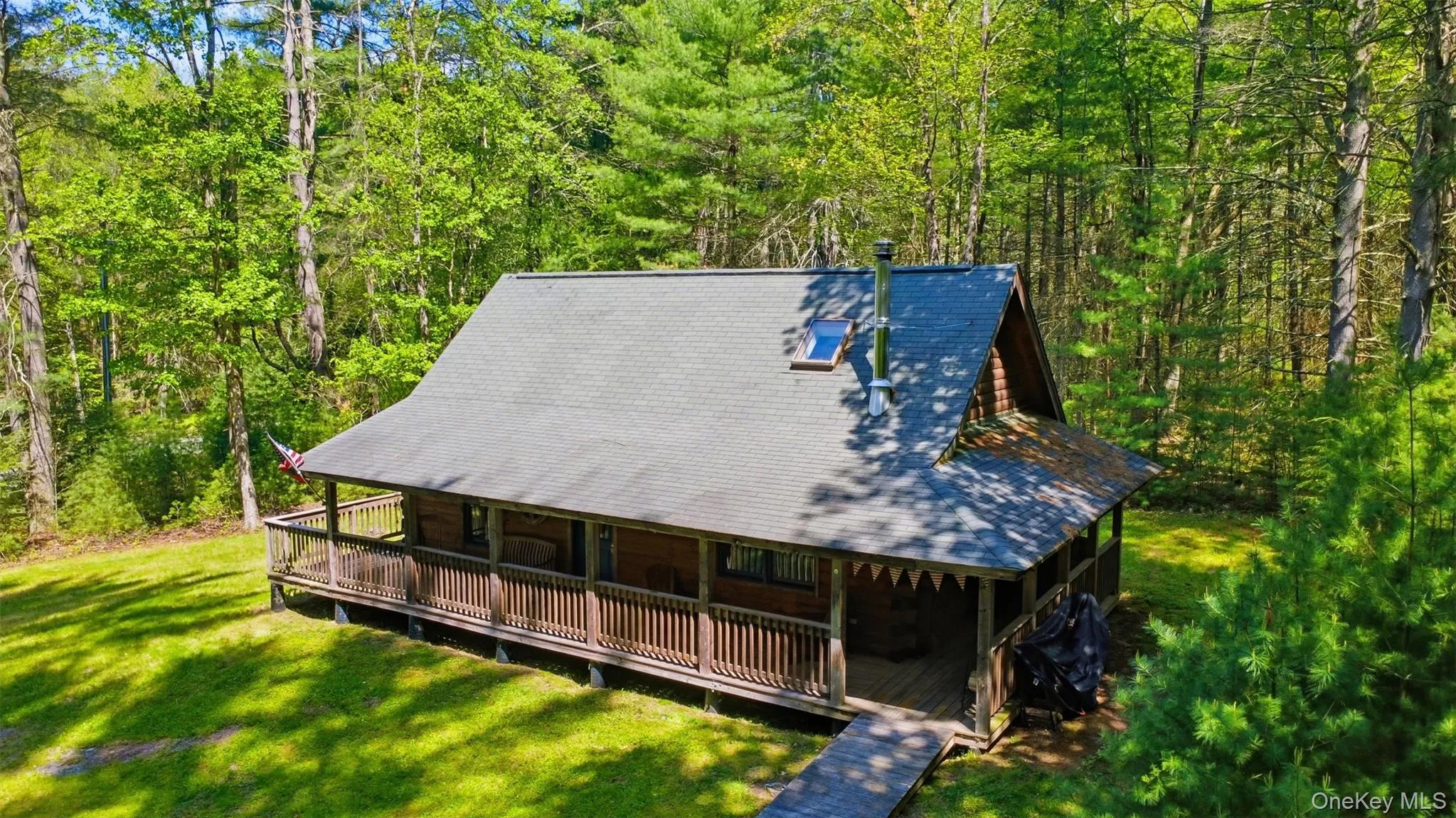 Set on 4 quiet and private acres along a lovely road just minutes from Bethel Woods, an awesome music and arts venue. Set on 4 quiet and private acres along a lovely road just minutes from Bethel Woods, an awesome music and arts venue.