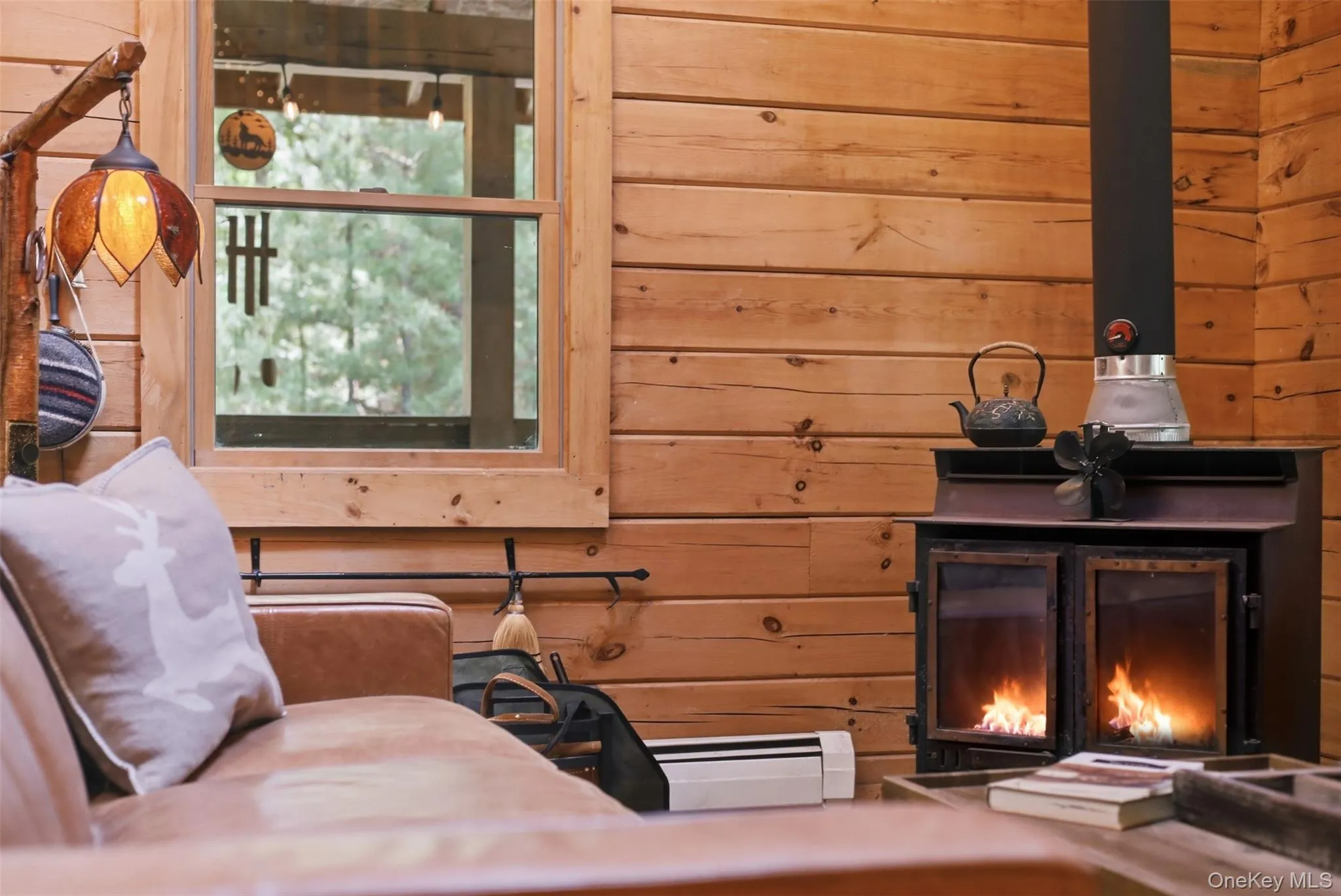 Cozy up by the fire on cool evenings Cozy up by the fire on cool evenings