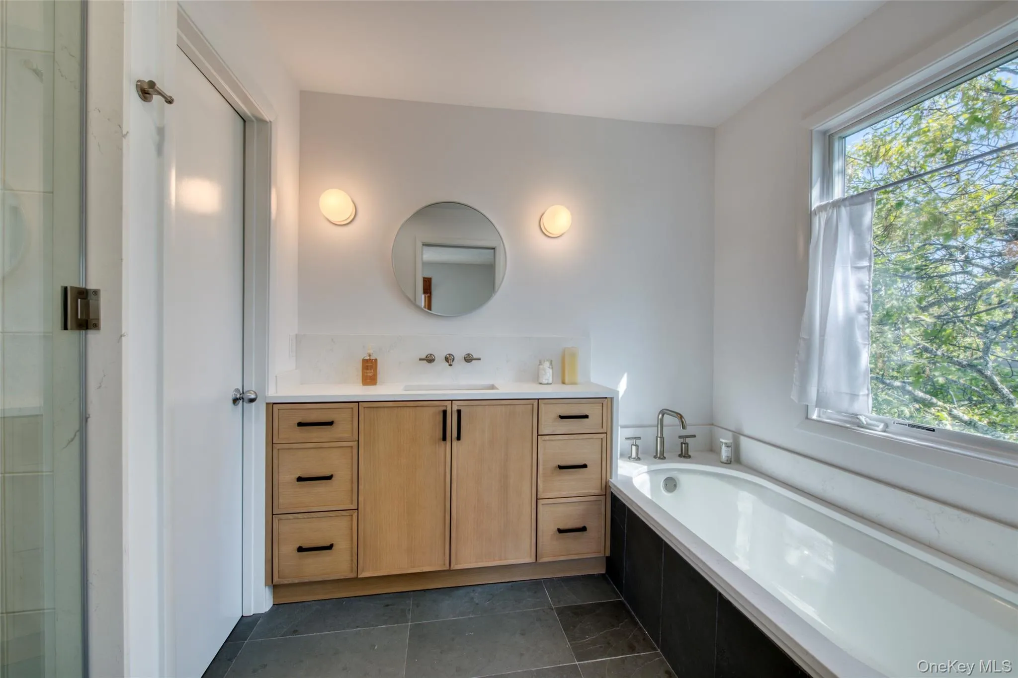 master bath with separate tub & shower master bath with separate tub & shower