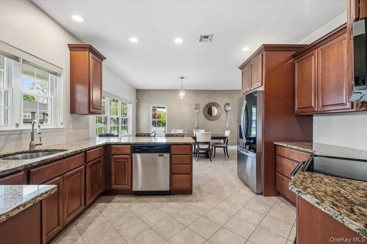 chefs kitchen, granite counter tops, cabinate galore, recessed lights chefs kitchen, granite counter tops, cabinate galore, recessed lights