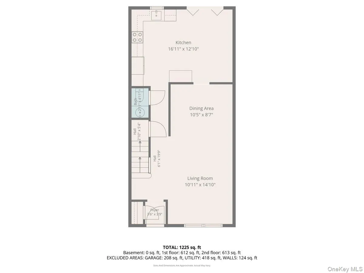 Entrance, LR, DR, EIK, 1/2 Bth Entrance, LR, DR, EIK, 1/2 Bth