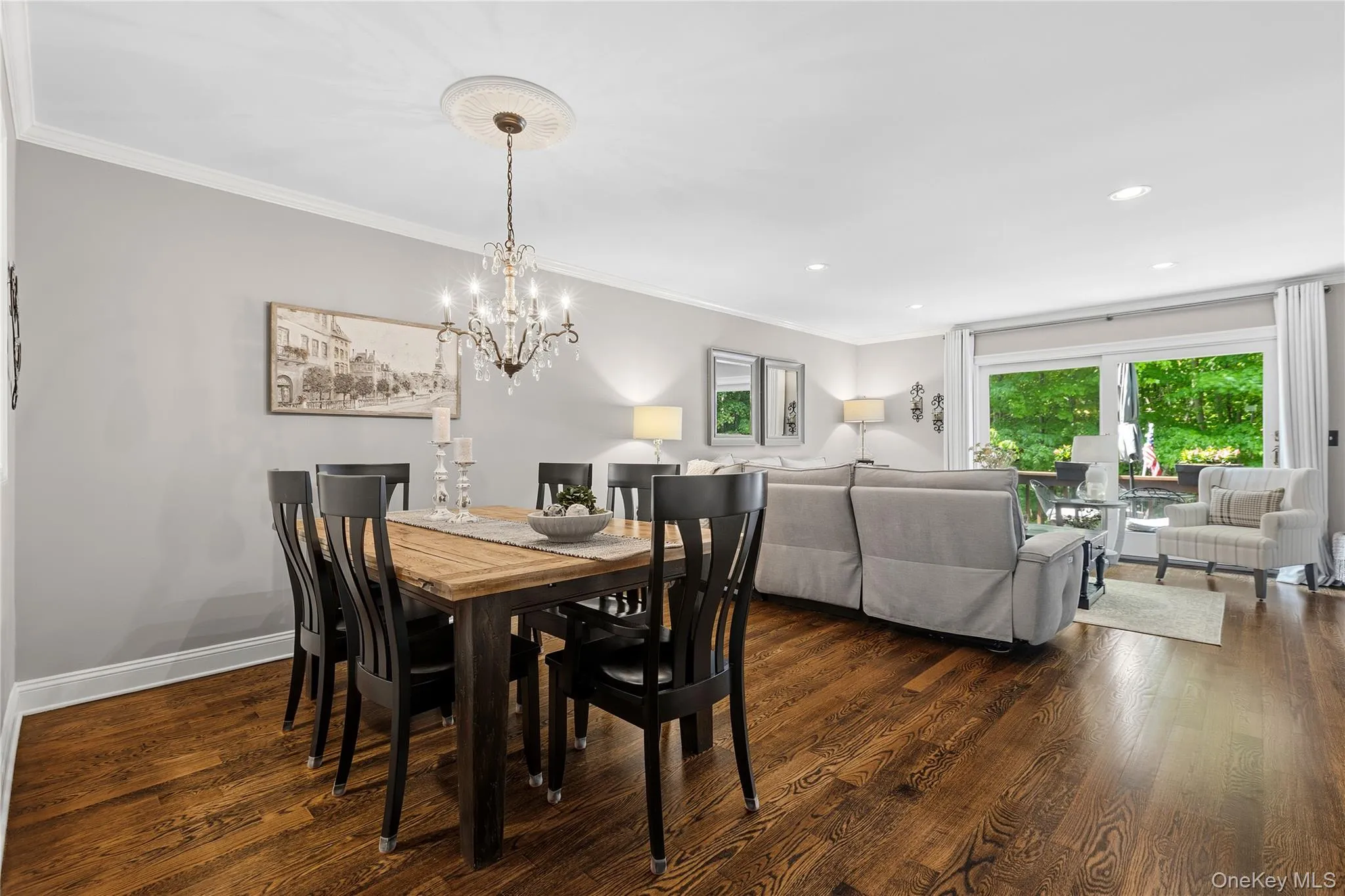 Open concept Dining Room and Living Room Open concept Dining Room and Living Room