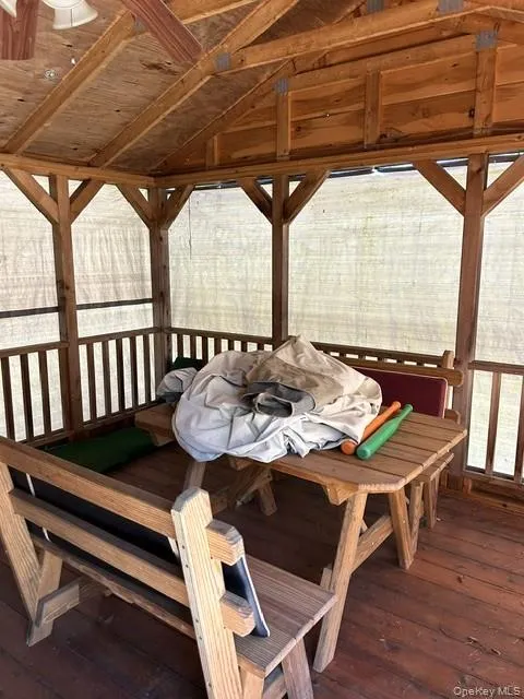 Interior of Covered Porch Interior of Covered Porch