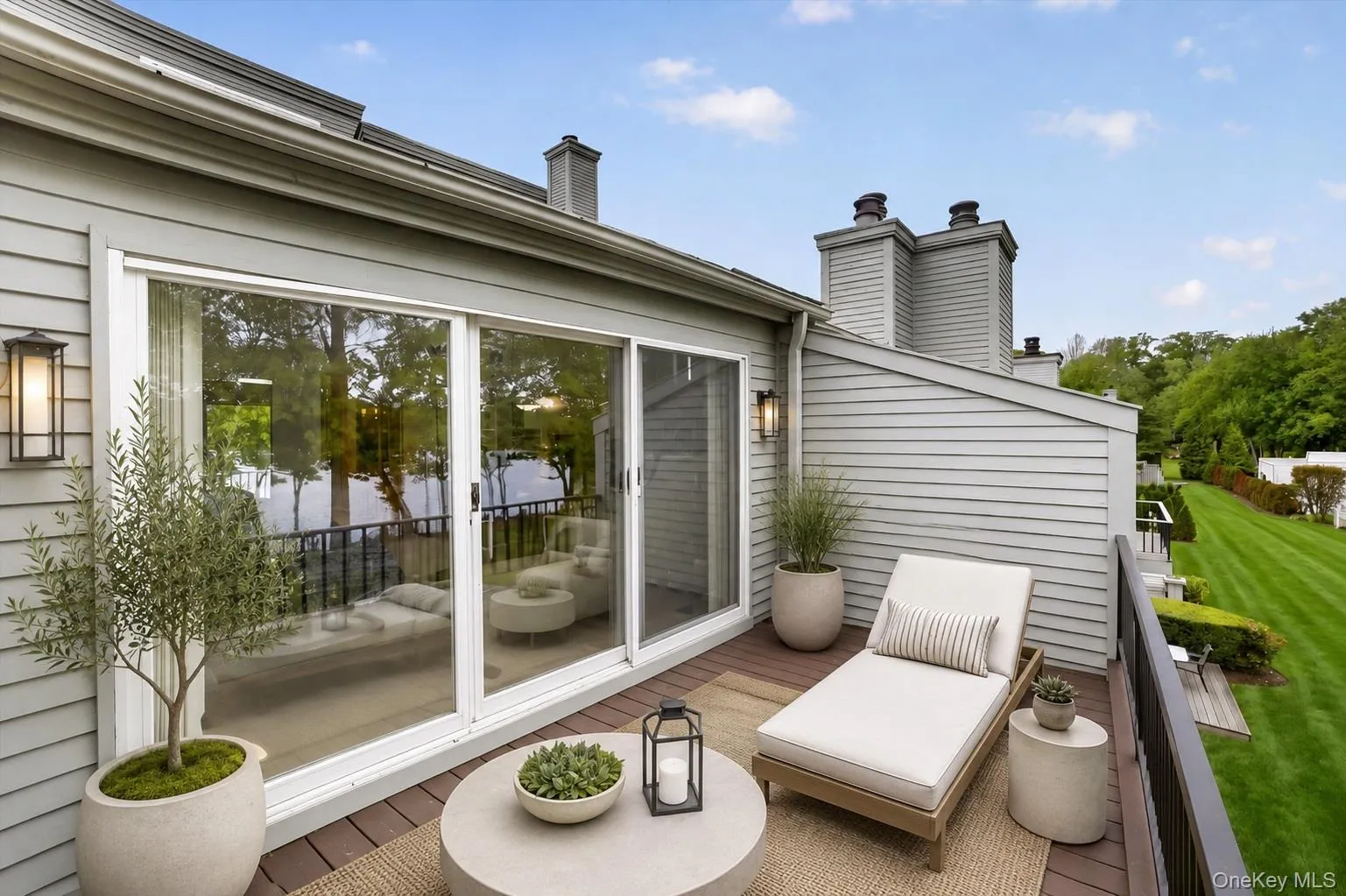 Virtually Staged Deck off the Primary bedroom Virtually Staged Deck off the Primary bedroom