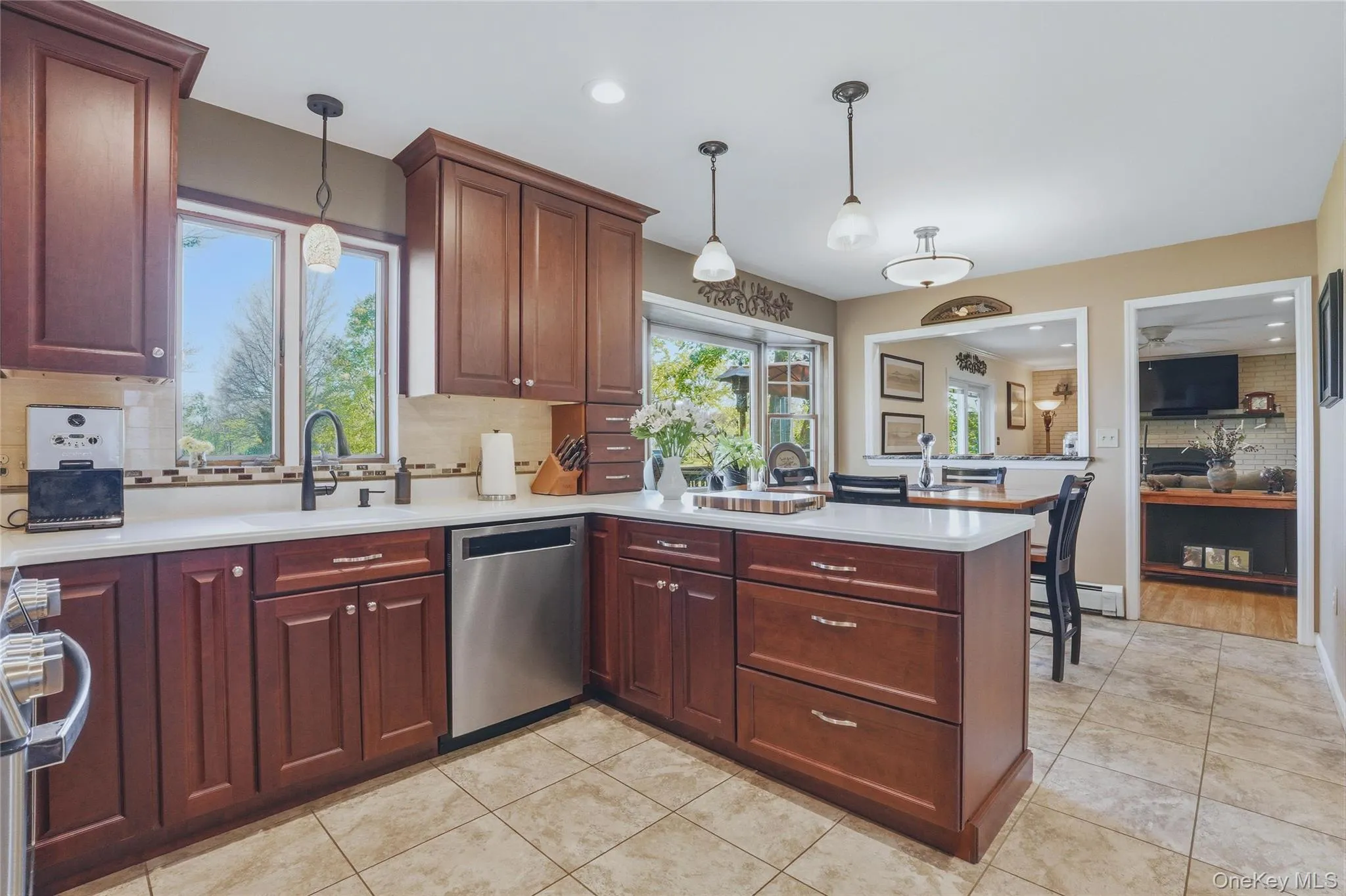 Open concept living Open concept living