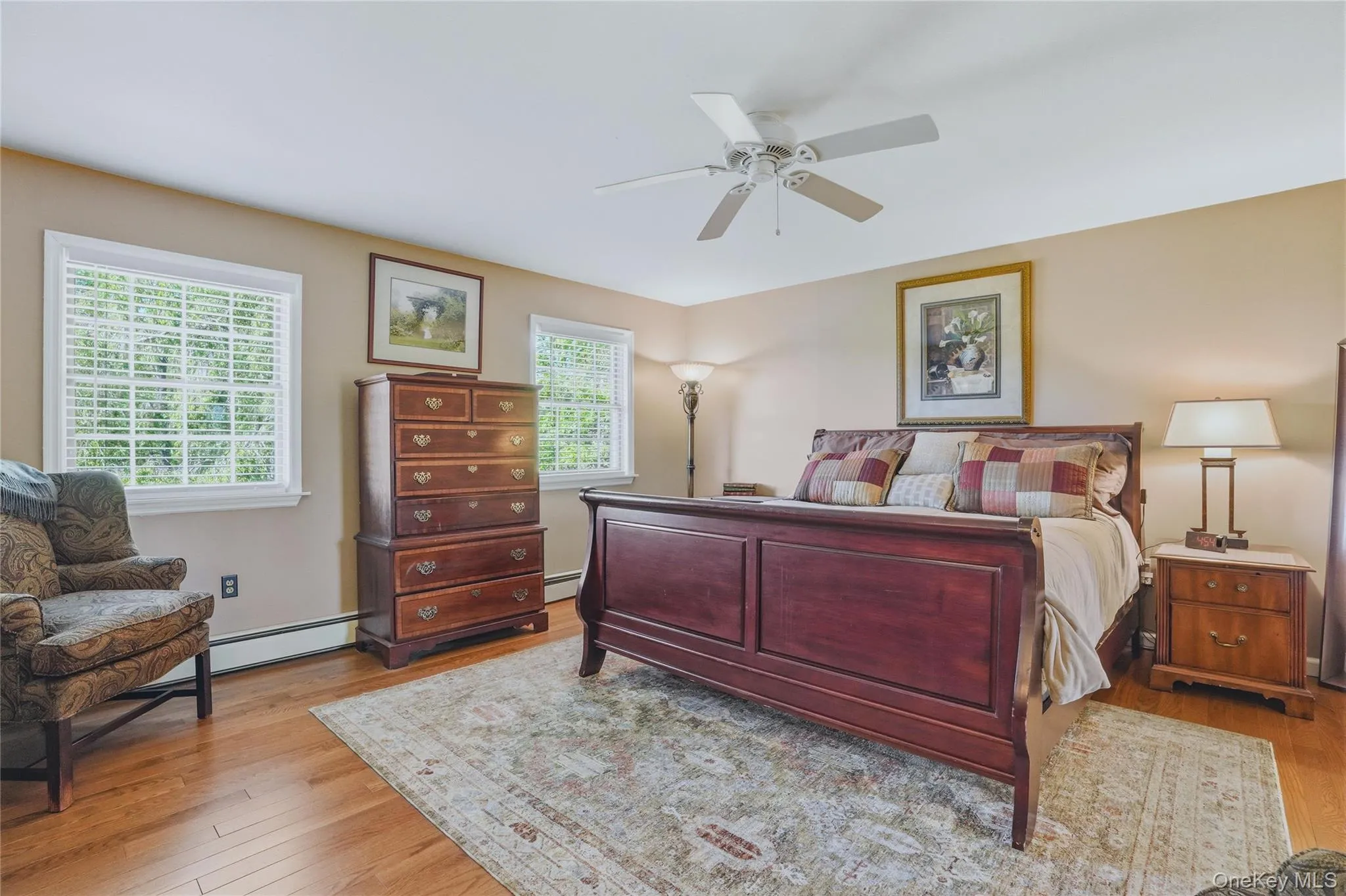 Expansive primary suite Expansive primary suite