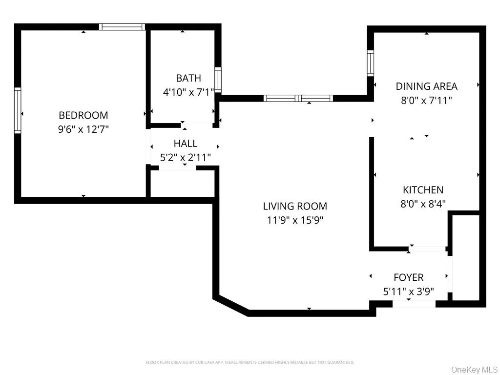 View of room layout View of room layout