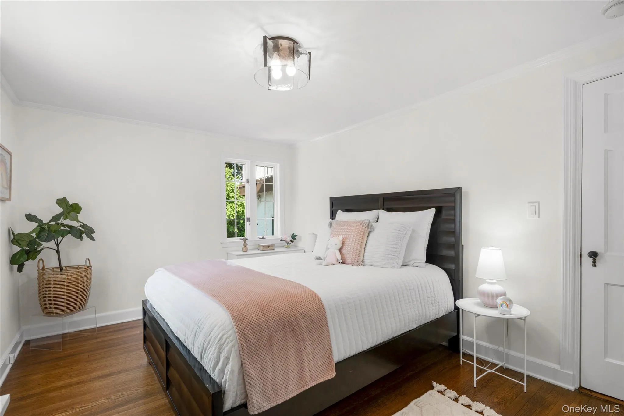 Generously sized bedroom with cedar closet. Generously sized bedroom with cedar closet.