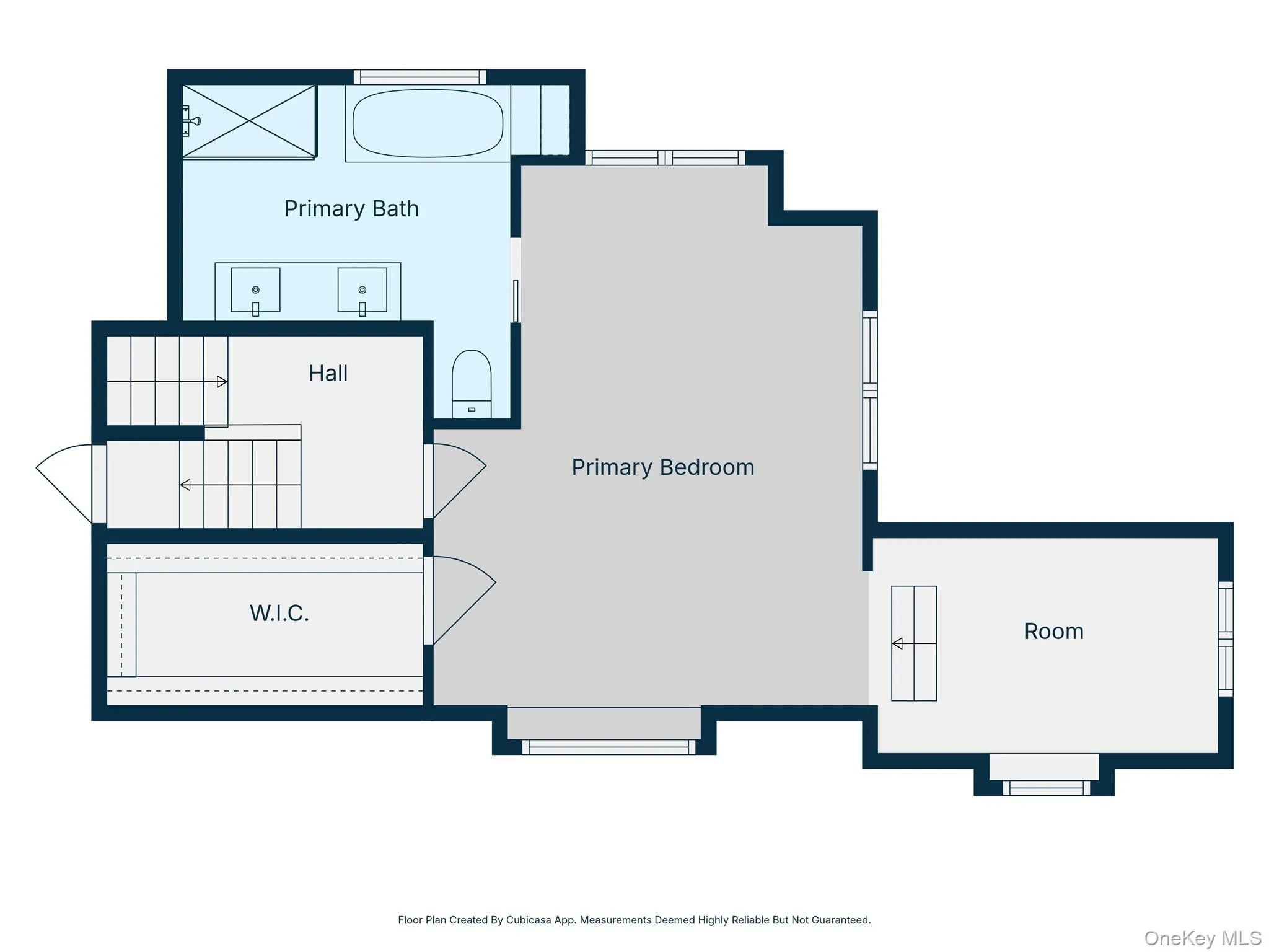 The primary suite has its own level The primary suite has its own level