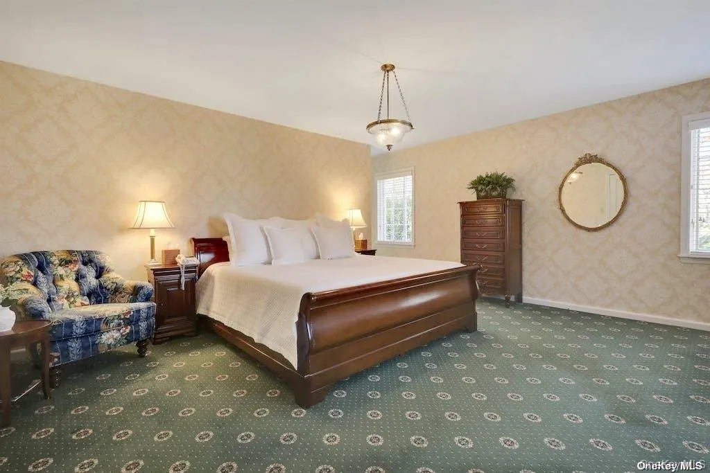 Spacious primary bedroom w two spacious closets Spacious primary bedroom w two spacious closets