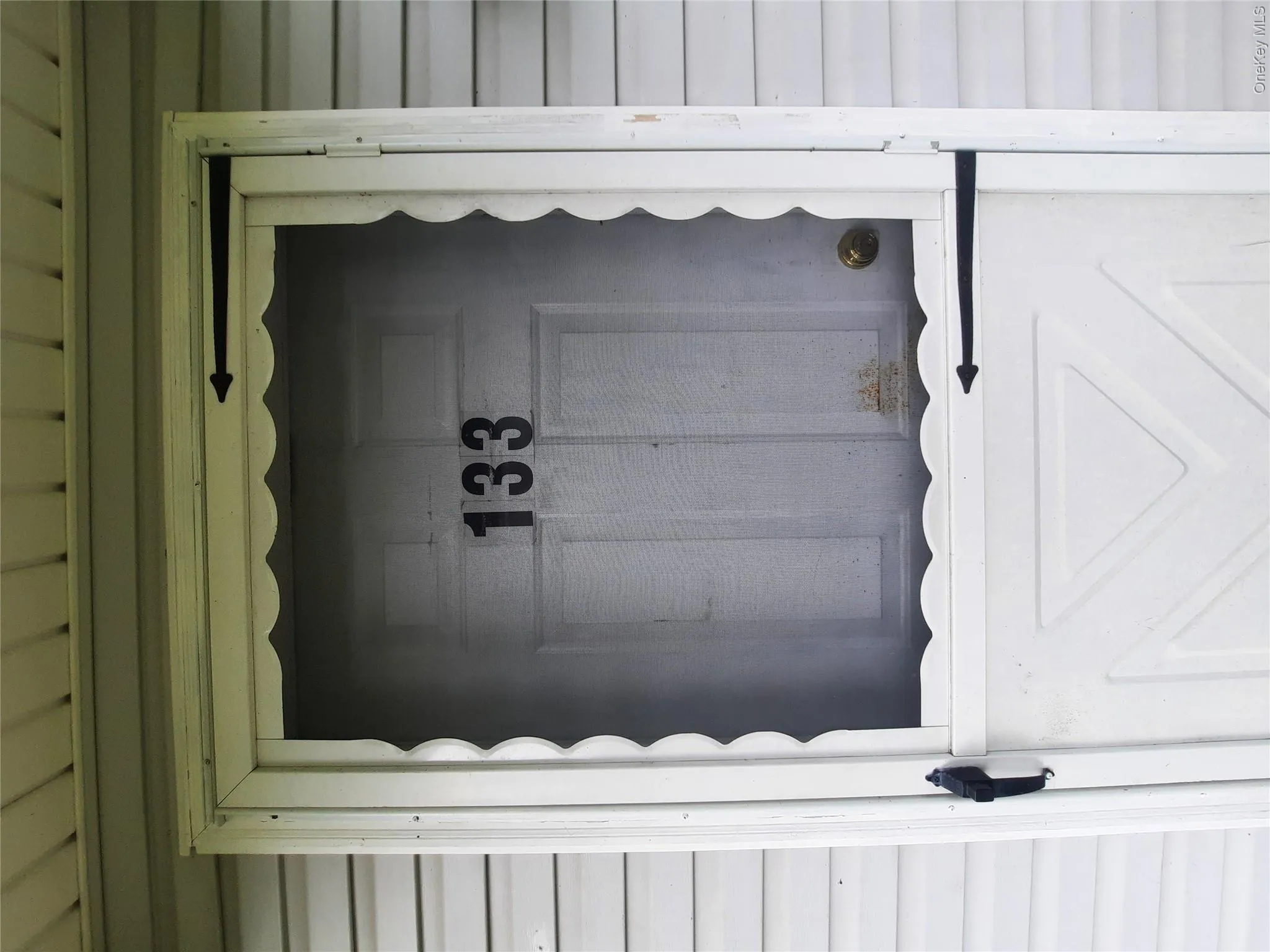 Unit #133 is on the right side of the duplex. Unit #133 is on the right side of the duplex.