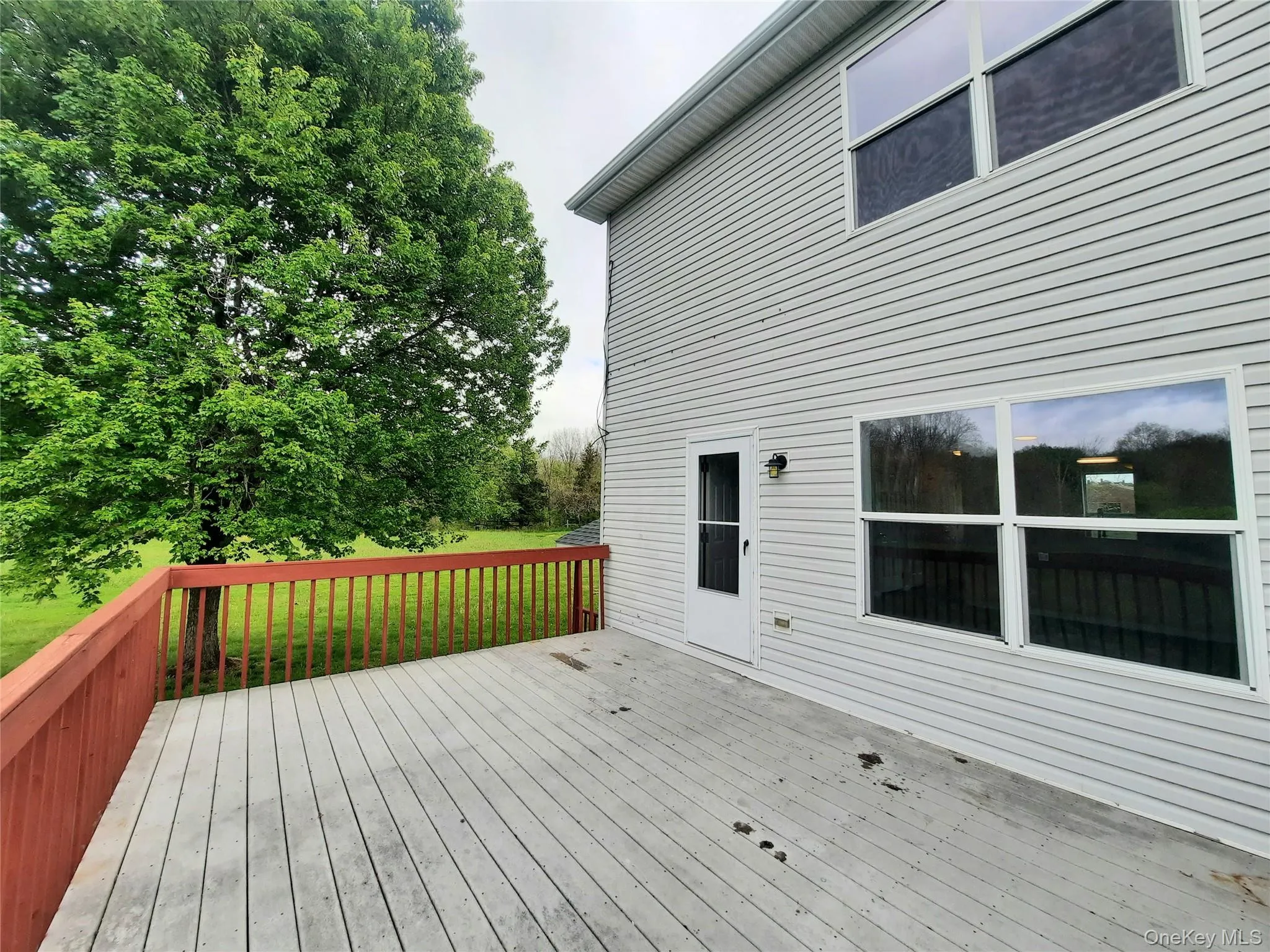 The back deck is a great place to host your summer picnics and BBQ. The back deck is a great place to host your summer picnics and BBQ.