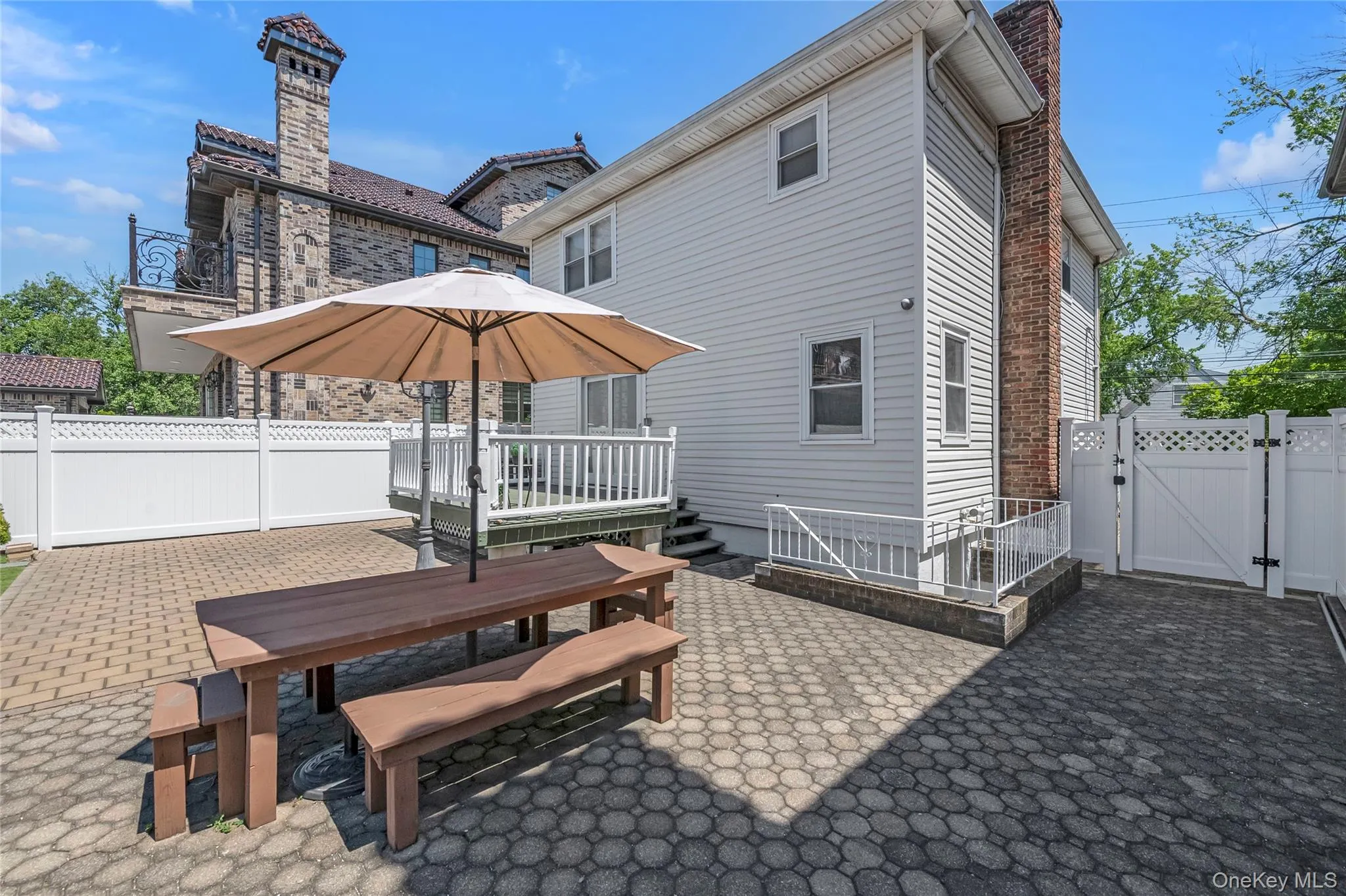 Brick patio Brick patio