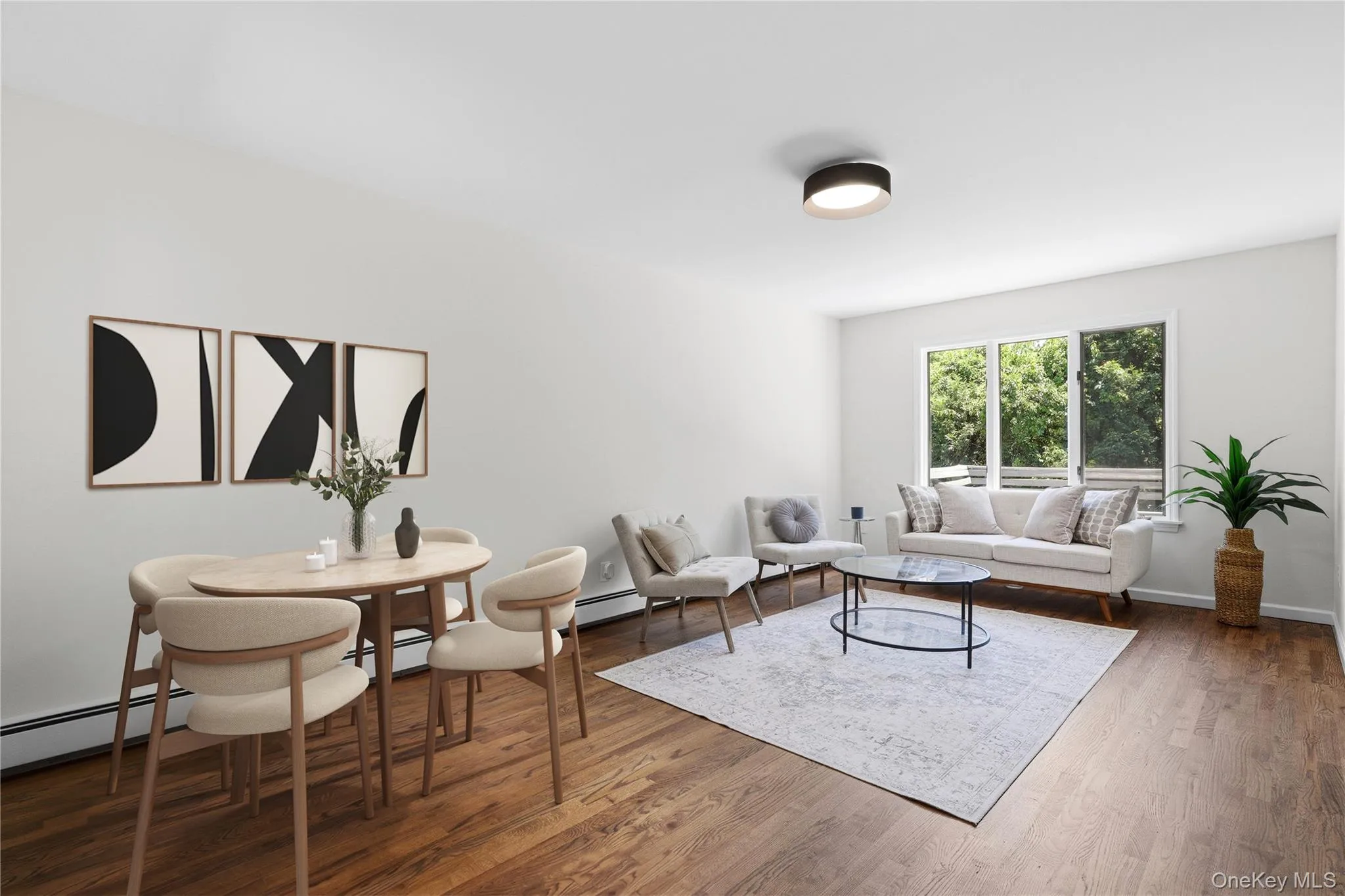 Light filled Living & Dining Area Light filled Living & Dining Area