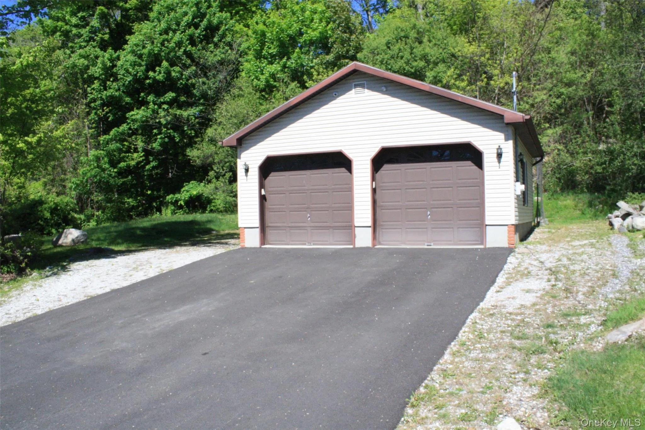 Garage across the street Garage across the street