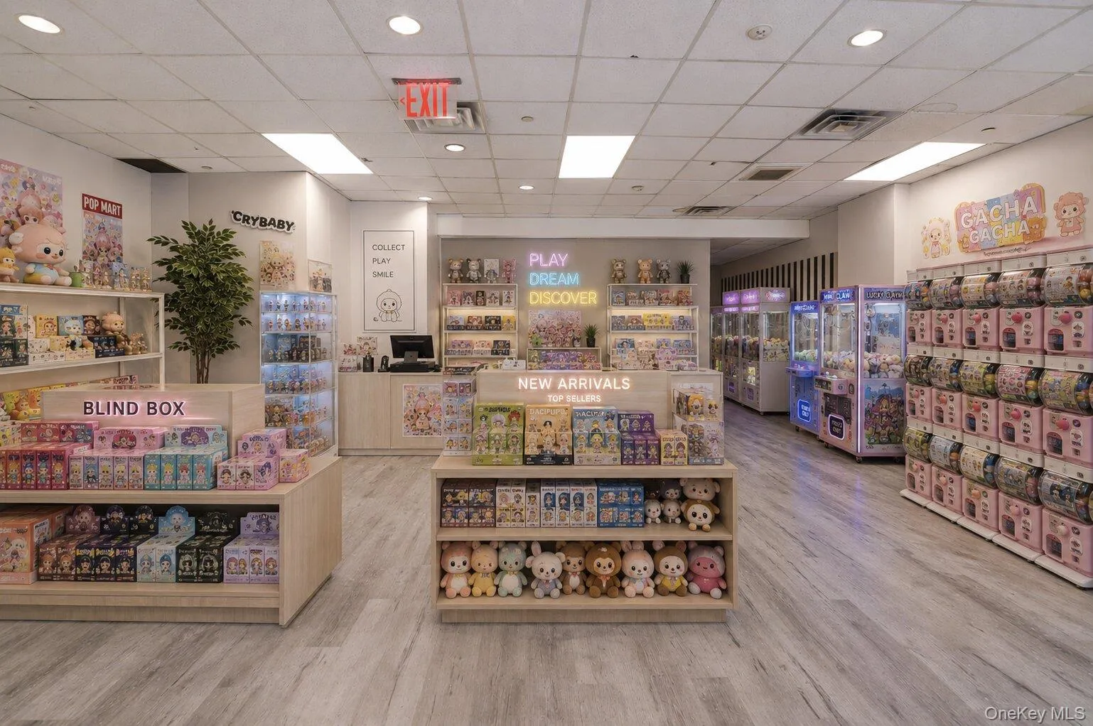 Virtually staged toy store Virtually staged toy store