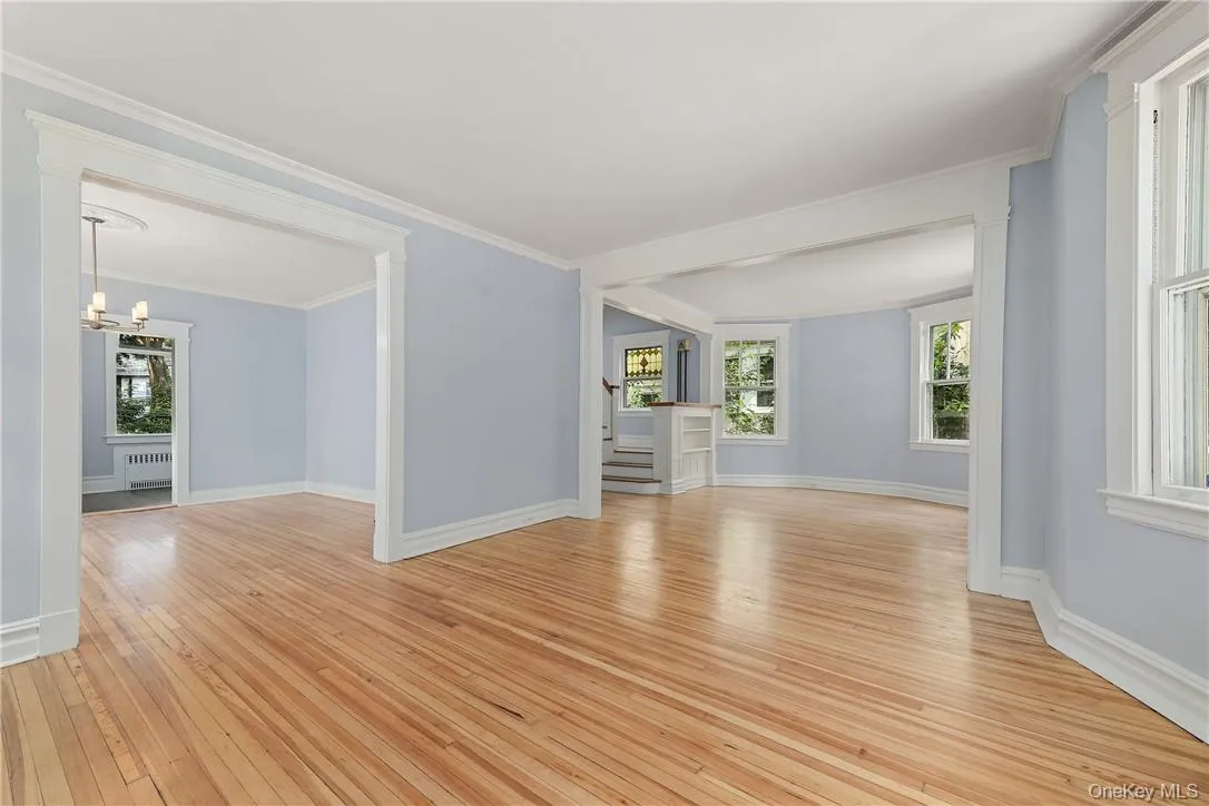 Living Room into Dining Room and Front Entry Living Room into Dining Room and Front Entry