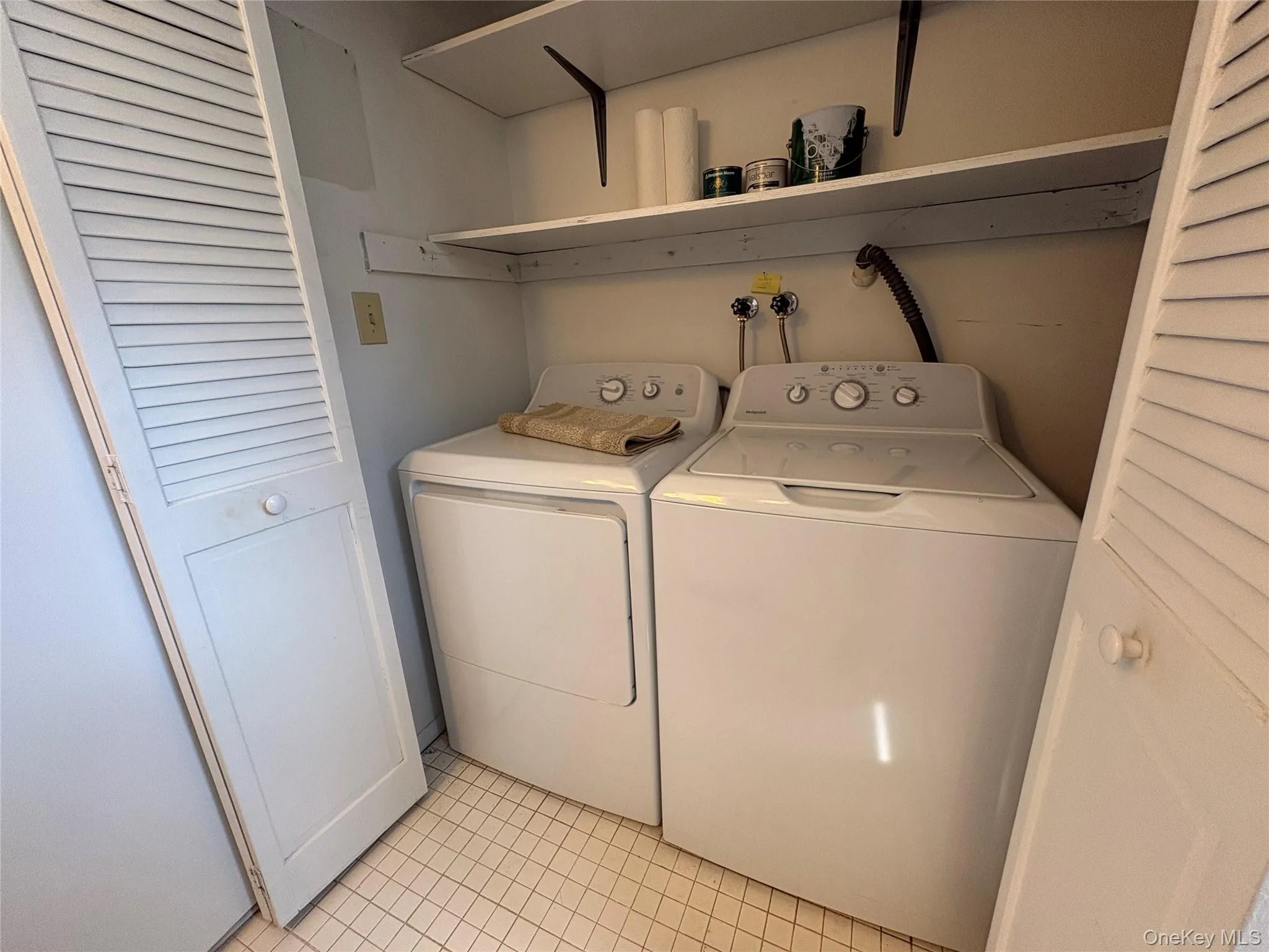 Washer/dryer is 2 years old, water heater (not shown) installed 1 year ago. Washer/dryer is 2 years old, water heater (not shown) installed 1 year ago.