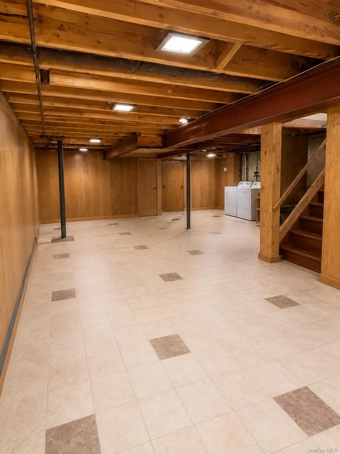 Spacious lower level with laundry Spacious lower level with laundry
