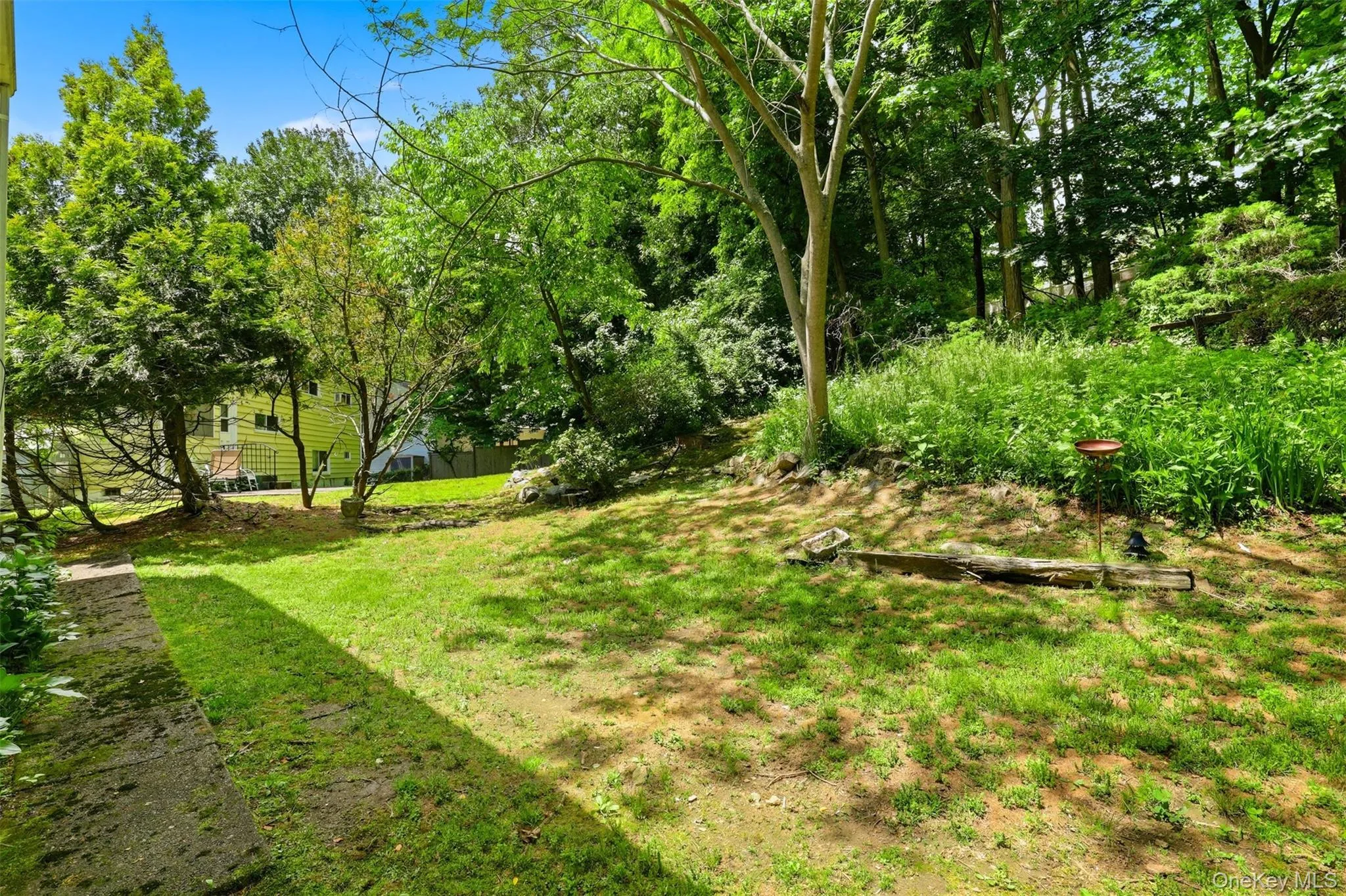 Expansive green space featuring mature trees and established plantings Expansive green space featuring mature trees and established plantings