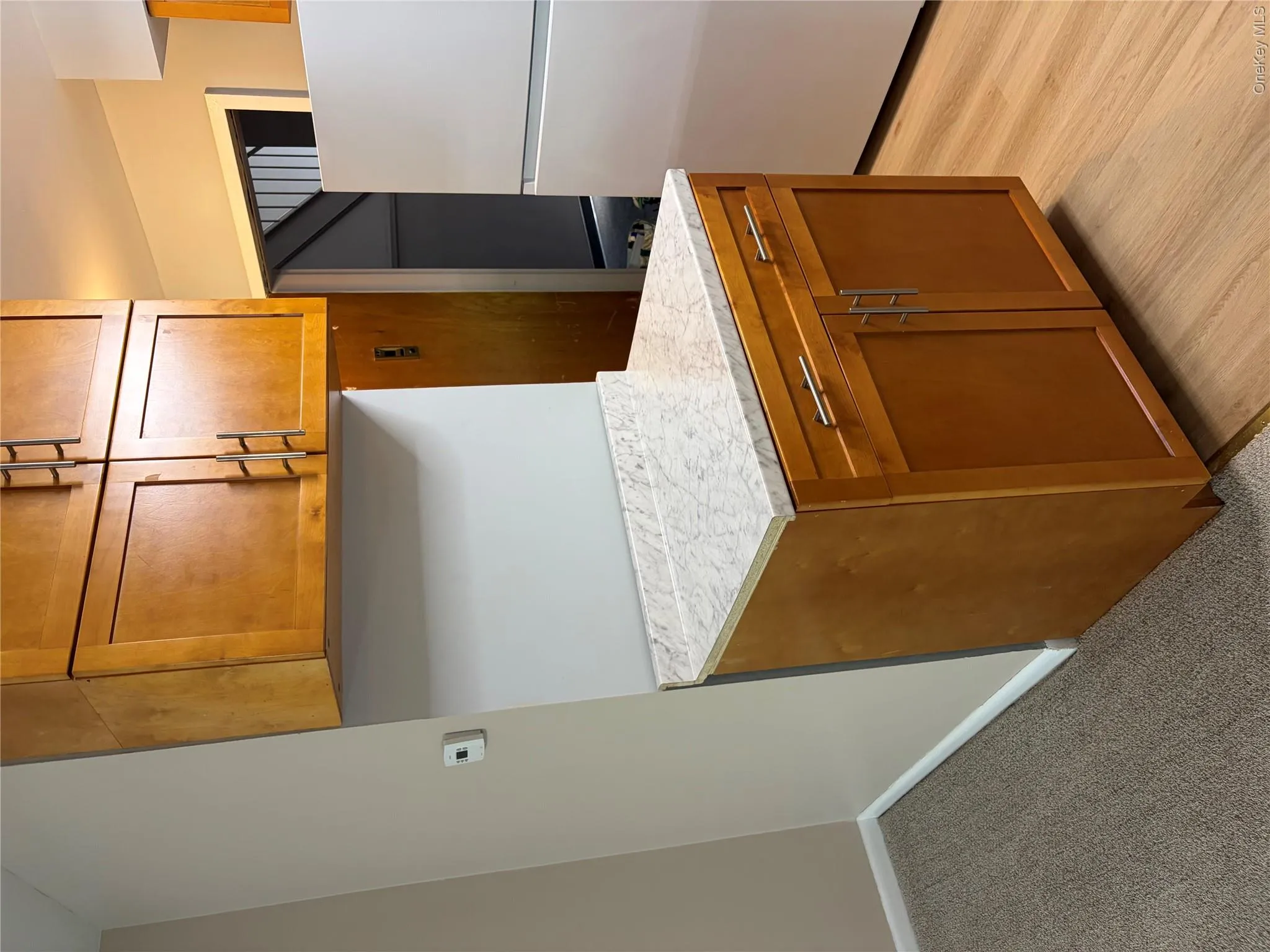 Additional cabinet and counter space. Additional cabinet and counter space.