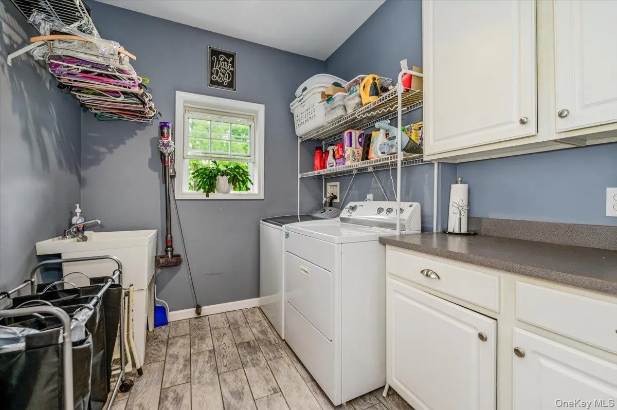 Laundry room on main level Laundry room on main level