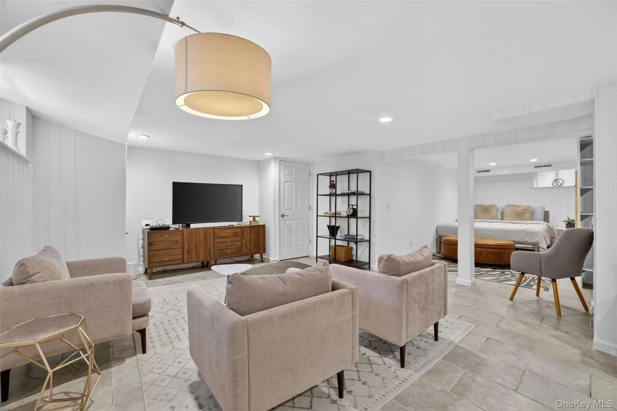 Finished basement Finished basement