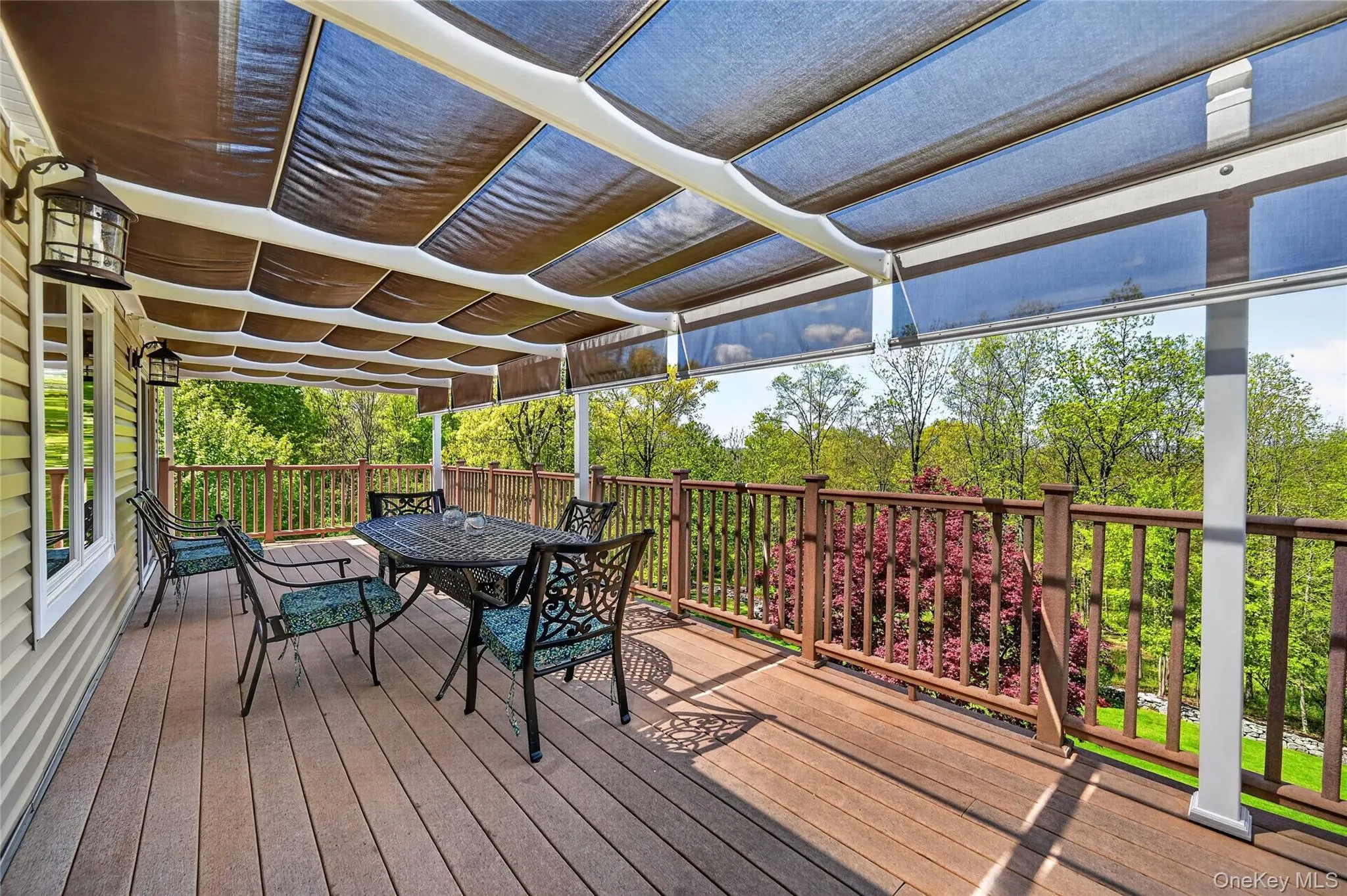 Enjoy the views, relax, unwind and entertain under the comfort of custom awnings. Enjoy the views, relax, unwind and entertain under the comfort of custom awnings.