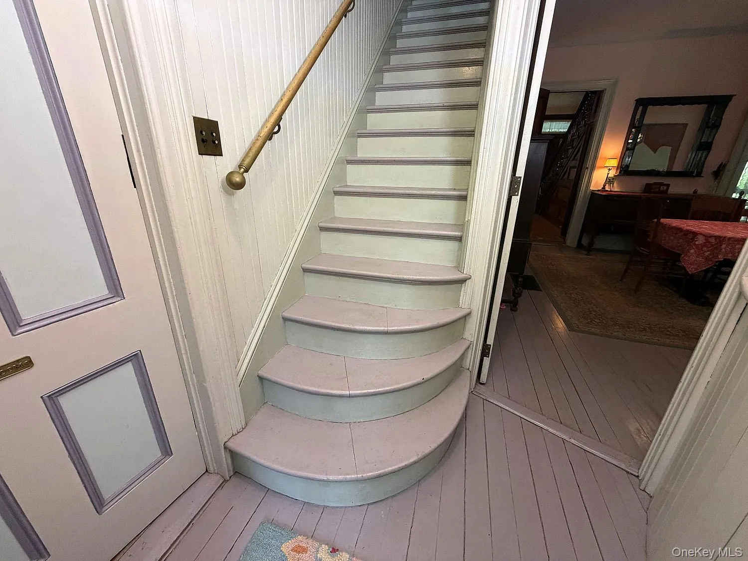 Back staircase to second floor Back staircase to second floor