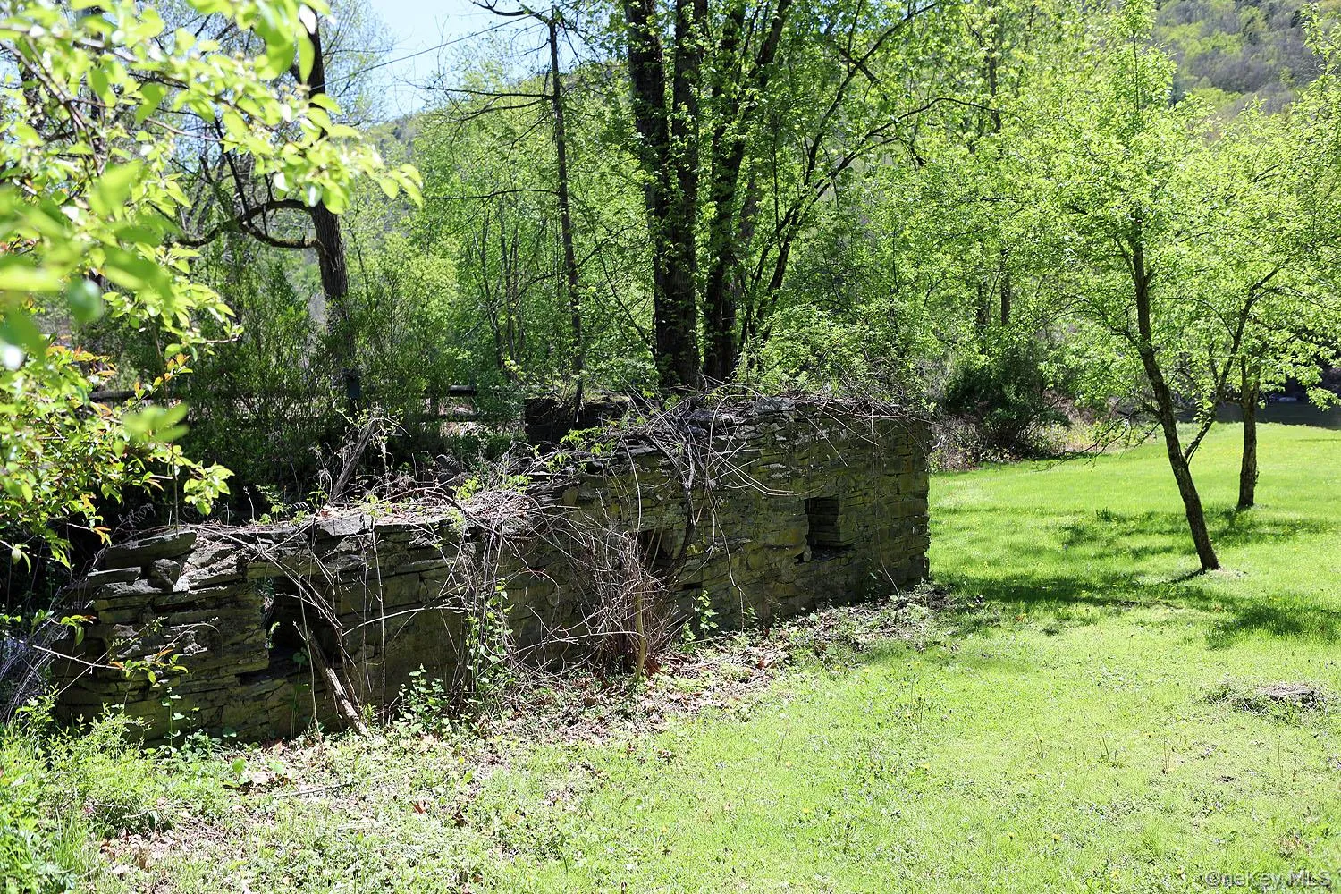 Barn foundation plus expansive lawn to the Delaware River Barn foundation plus expansive lawn to the Delaware River