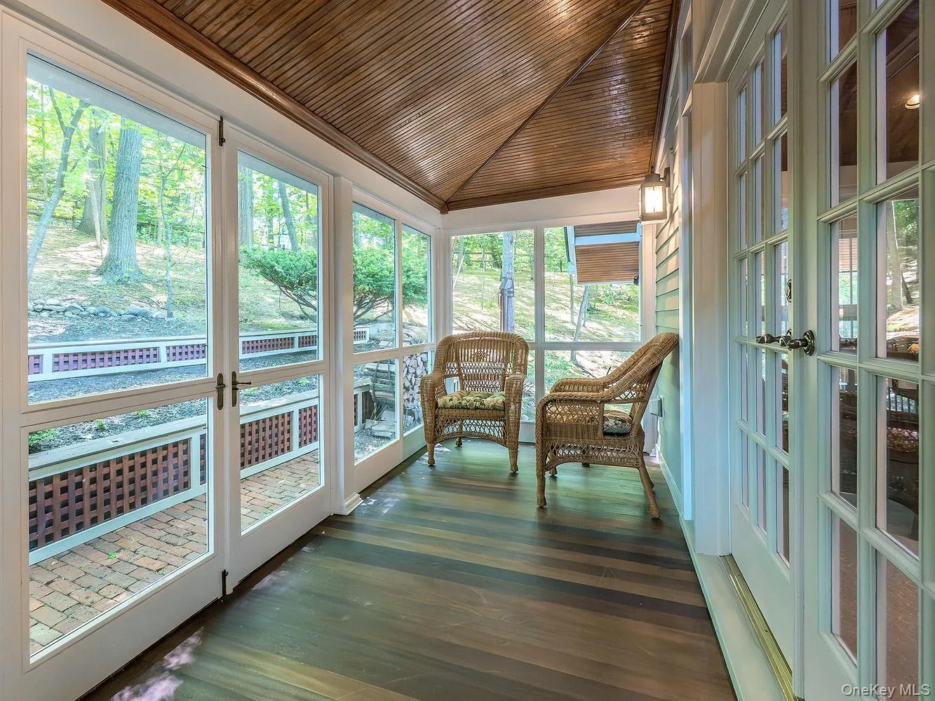 Screened In Porch with Pitched Roof Screened In Porch with Pitched Roof