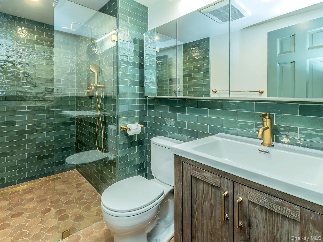 Full Bathroom with Easy Access Shower Full Bathroom with Easy Access Shower
