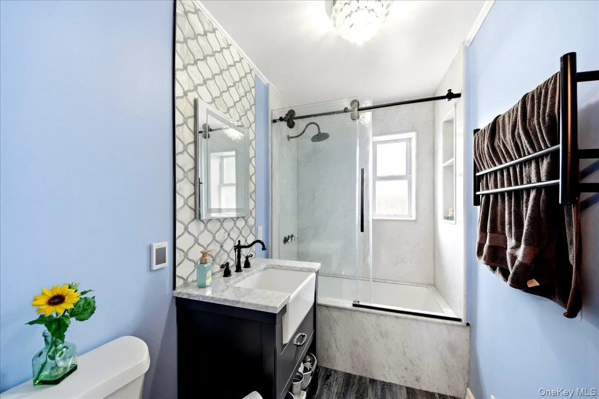 2nd floor bathroom with heated floors 2nd floor bathroom with heated floors