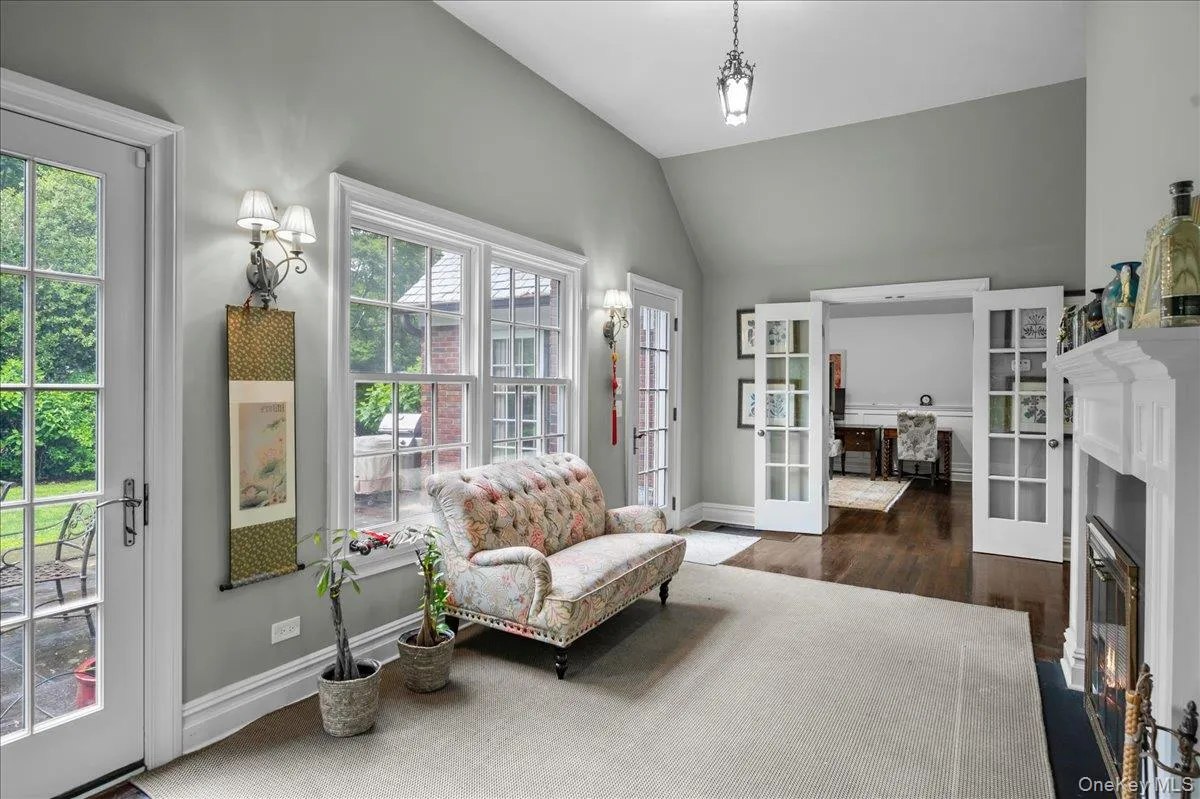 View of the sunroom with access to the stunning family room. View of the sunroom with access to the stunning family room.