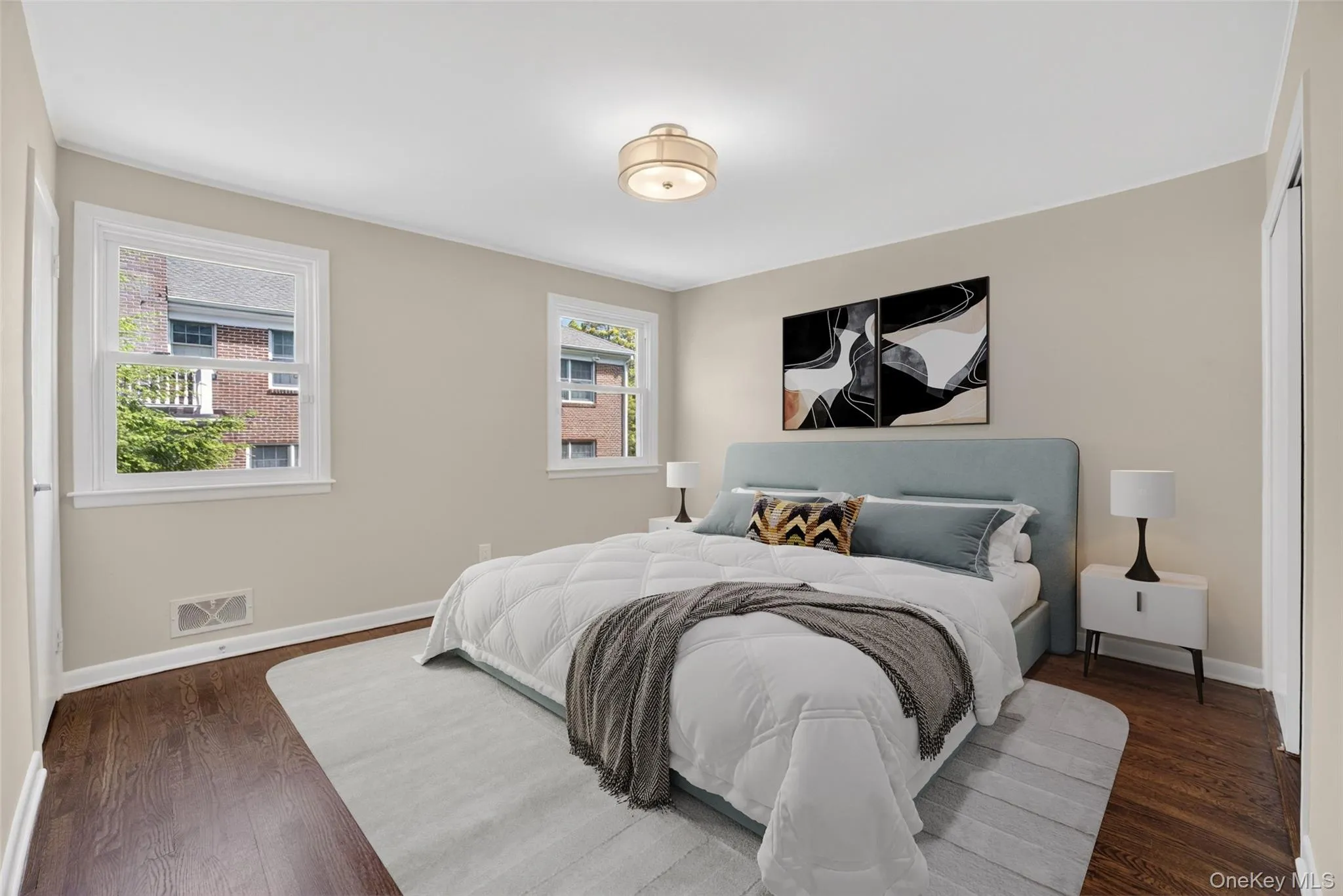 2nd bedroom, virtually staged 2nd bedroom, virtually staged