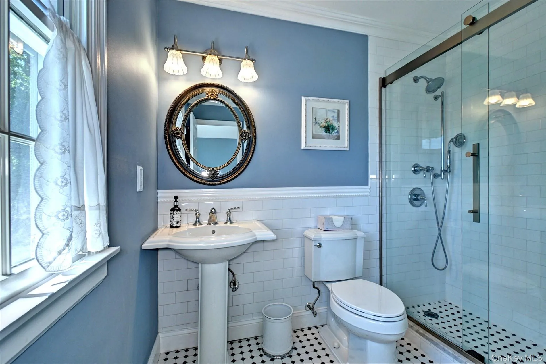 Primary Bath with Walk in Shower & Frameless Shower Doors Primary Bath with Walk in Shower & Frameless Shower Doors