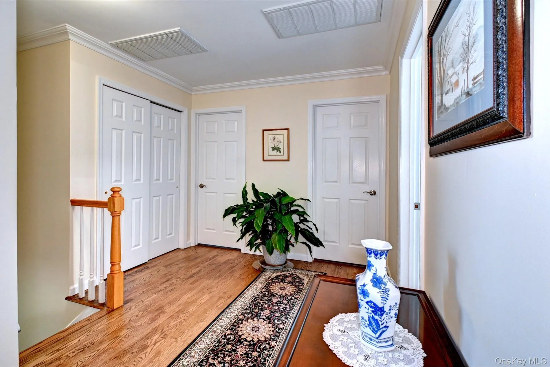 Upstairs Hall & Large Linen Closet Upstairs Hall & Large Linen Closet