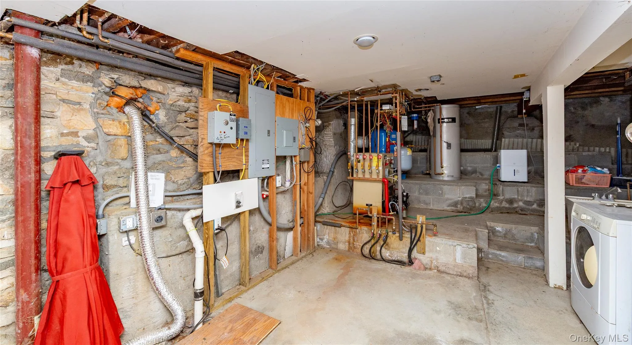 Mechanicals including electrical panels Mechanicals including electrical panels