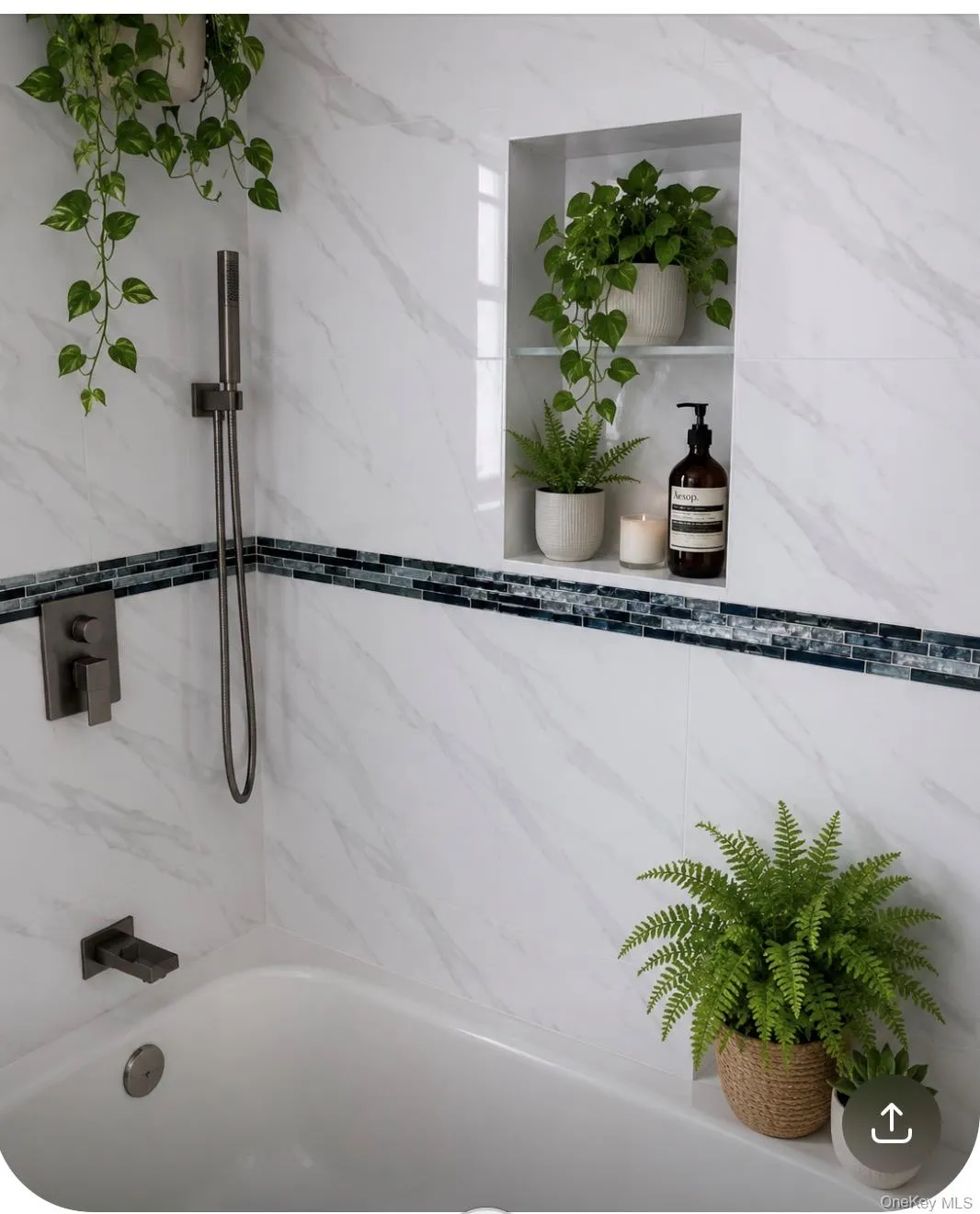 Upper Bathroom bath tubVirtual Staged Upper Bathroom bath tubVirtual Staged