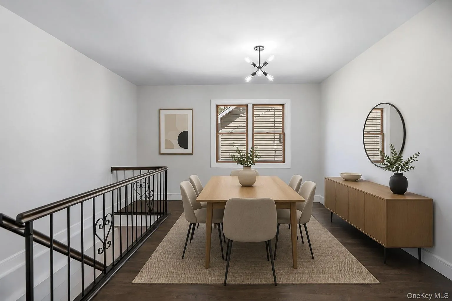Virtually Staged Dining Room Virtually Staged Dining Room