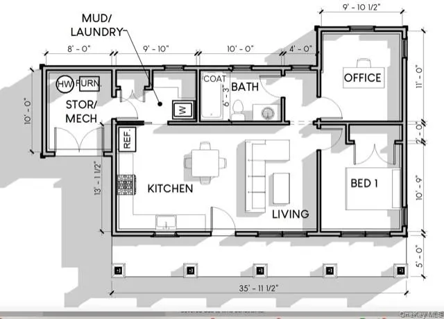 Approved Cottage building floor plan Approved Cottage building floor plan