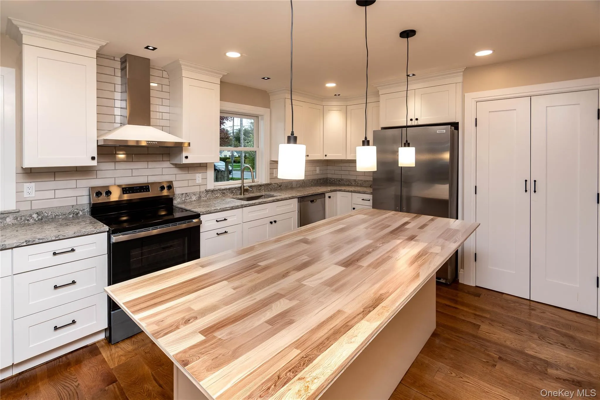 Pantry with lots of shelves for plenty of food storage. Pantry with lots of shelves for plenty of food storage.