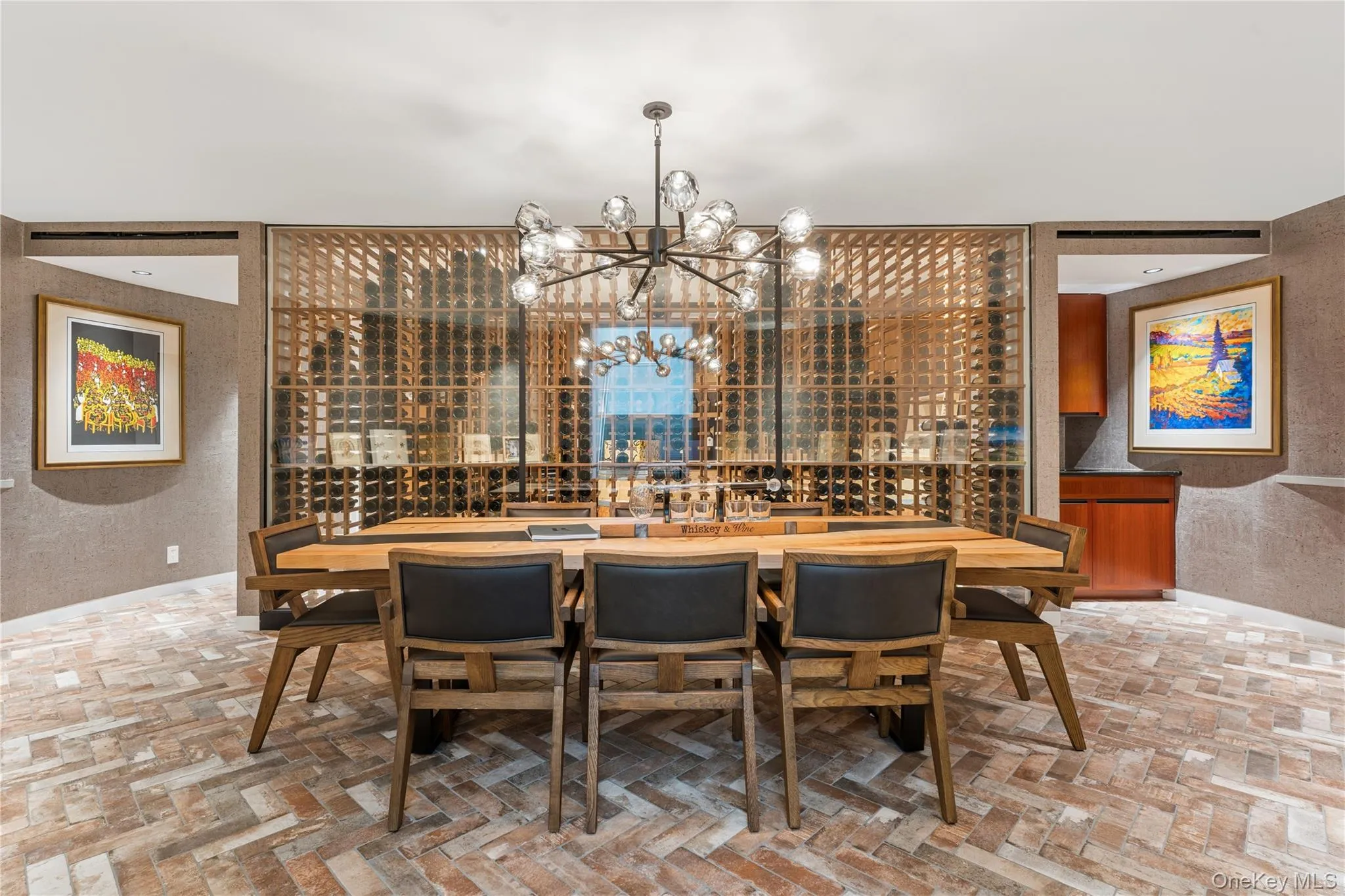 Wine Tasting Room & Custom Display Storage Wine Tasting Room & Custom Display Storage